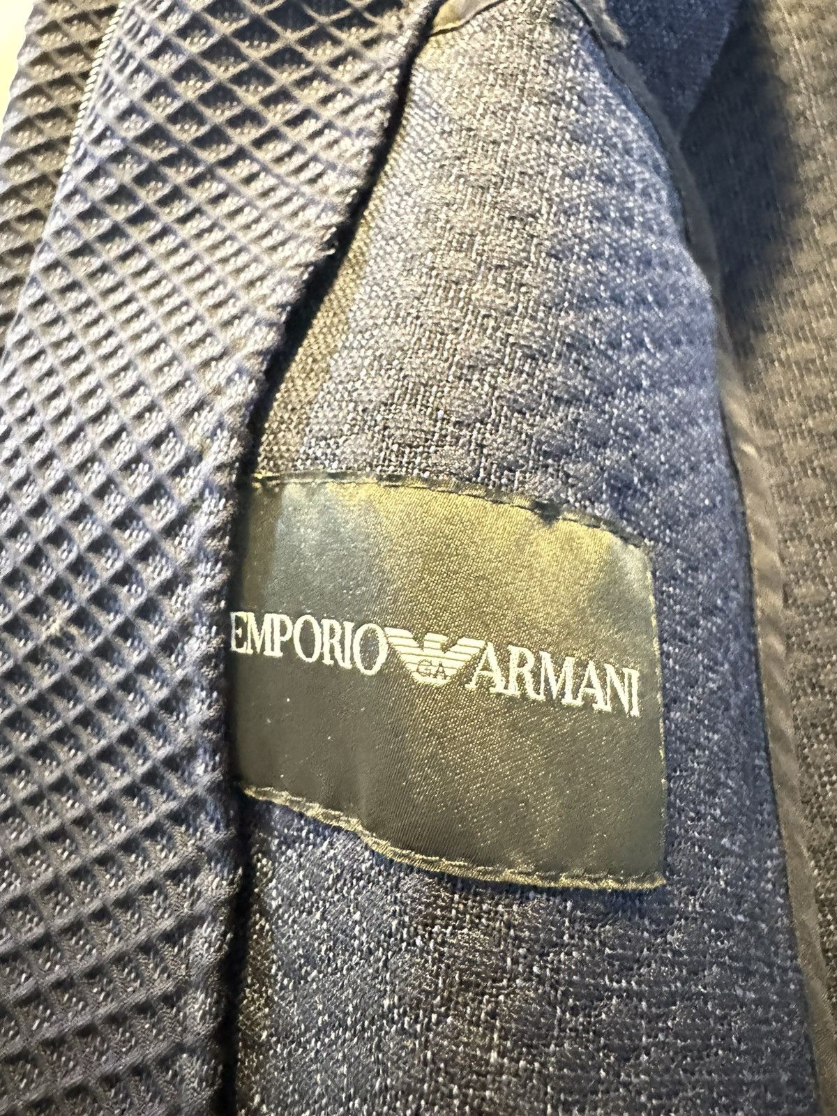 Emporio Armani Emporio Armani Honeycomb Bomber Size US L / EU 52-54 / 3 - 4 Thumbnail