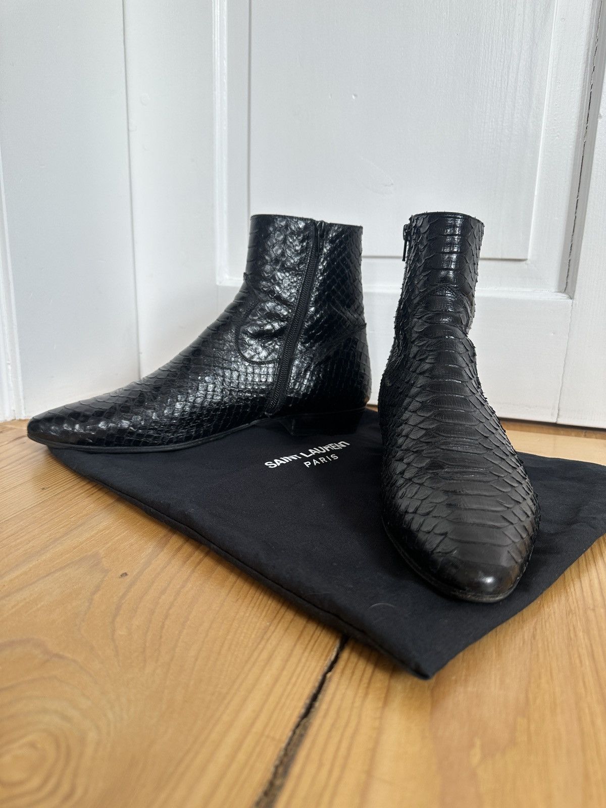 Saint Laurent Paris Saint Laurent Paris Devon boots Hedi Slimane Era Size US 8.5 / EU 41-42 - 2 Thumbnail