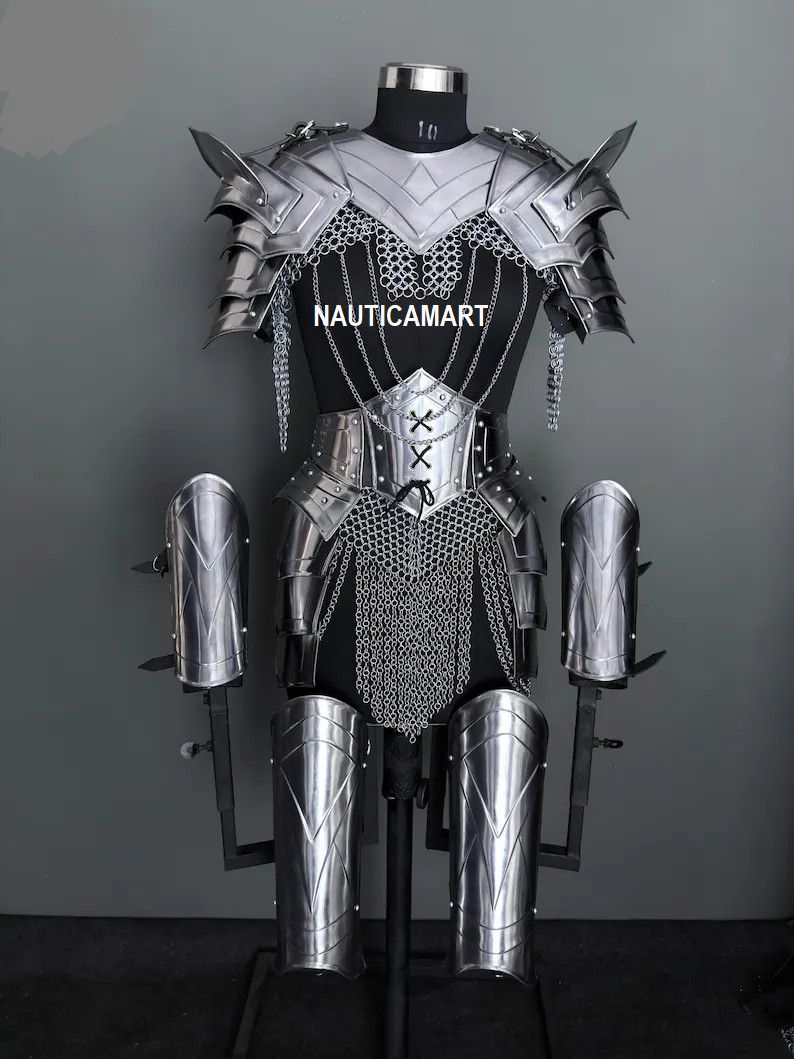 Other Medieval Women's Medieval Knight Armor Size ONE SIZE - 1 Thumbnail