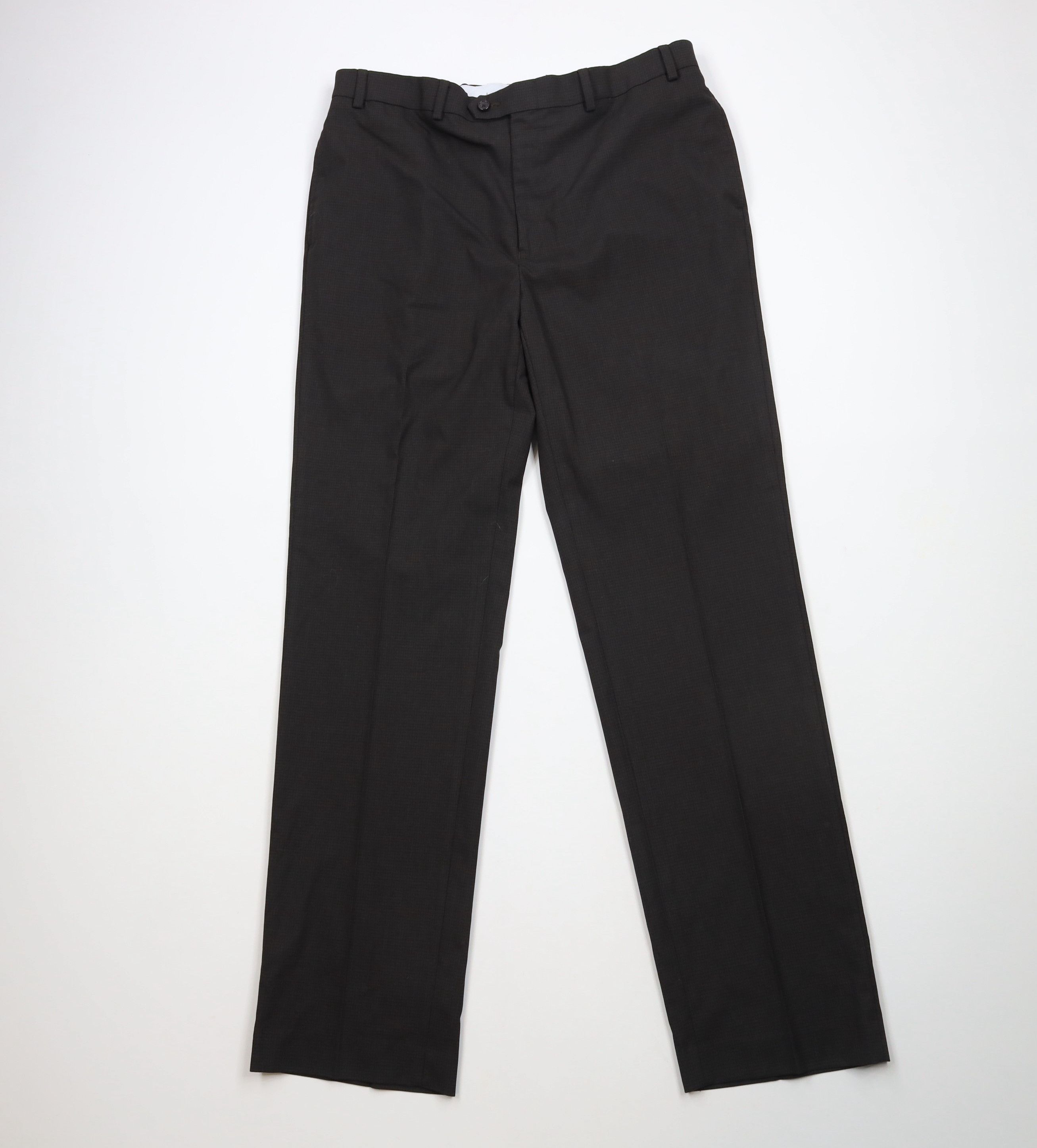 Ralph Lauren × Vintage Vintage Ralph Lauren Rayon Blend Wide Leg Chino Pants Brown Size US 36 / EU 52 - 1 Thumbnail
