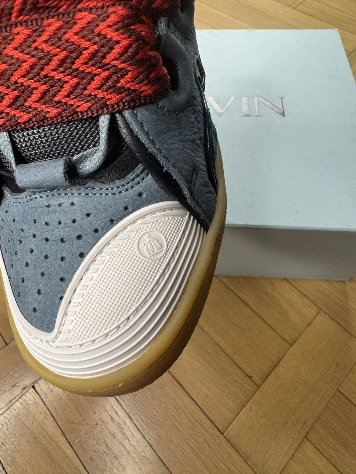 Lanvin LANVIN CURB MULTICOLOR SNEAKERS Size US 9 / EU 42 - 10 Thumbnail