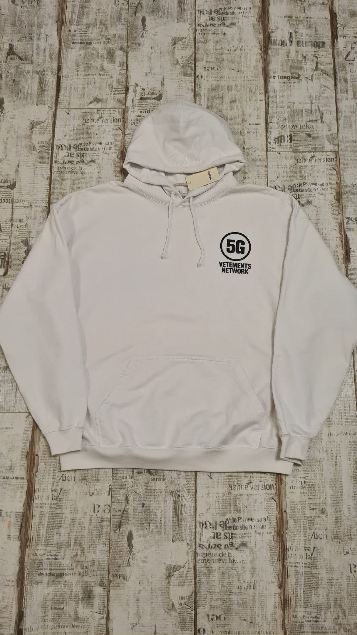 Vetements Vetements 5G Network Oversize Hoodie - Very Rare Item ! Size US S / EU 44-46 / 1 - 3 Thumbnail
