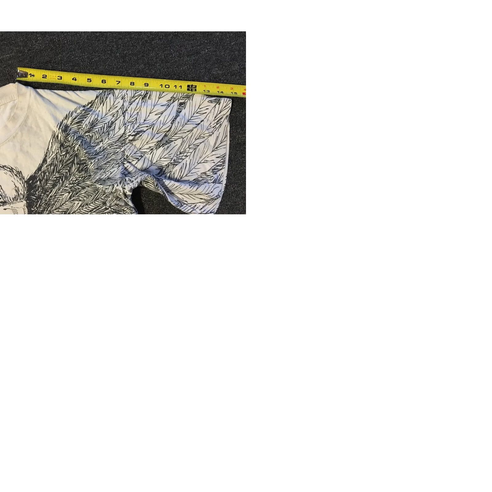 Vintage VINTAGE 90s Eagle All Over Print Faded Shirt S USA Single Stitch Nature Animal Art Grunge Biker Shirt Size US S / EU 44-46 / 1 - 9 Thumbnail