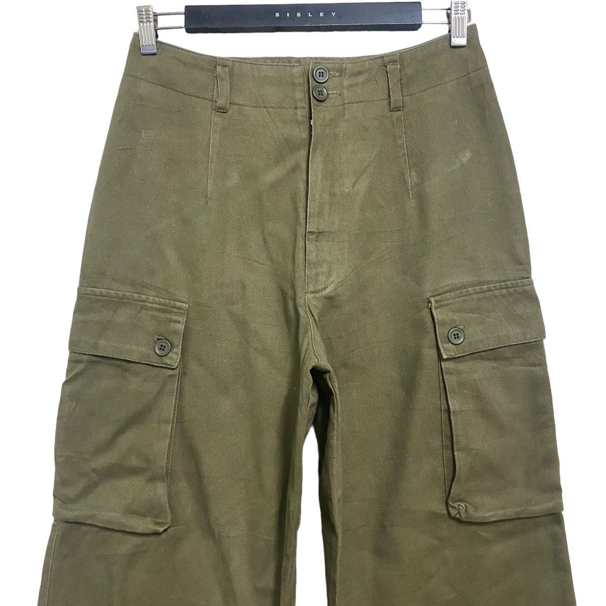Japanese Brand Japanese Brand BABYLON Wide Leg Cargo Pants Size US 29 - 3 Thumbnail