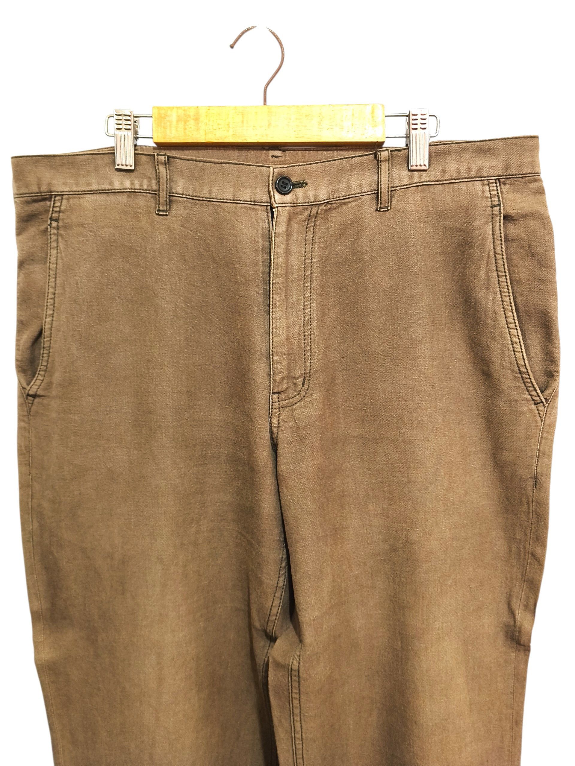 Comme des Garcons Homme Deux AD2012 CDG HOMME DEUX WIDE STRAIGHT LEG PANTS Size US 34 / EU 50 - 3 Thumbnail