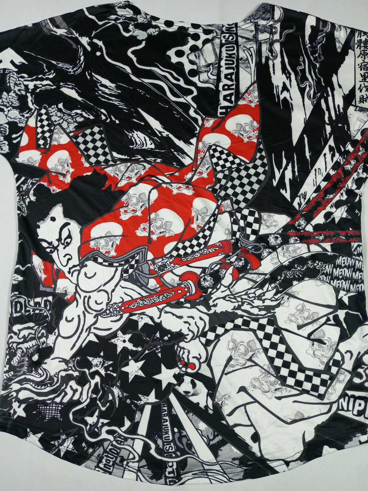 20471120 × Beauty Beast × KMRii Japanese Gothic Samurai AOP Sukajan Style Size US L / EU 52-54 / 3 - 8 Thumbnail