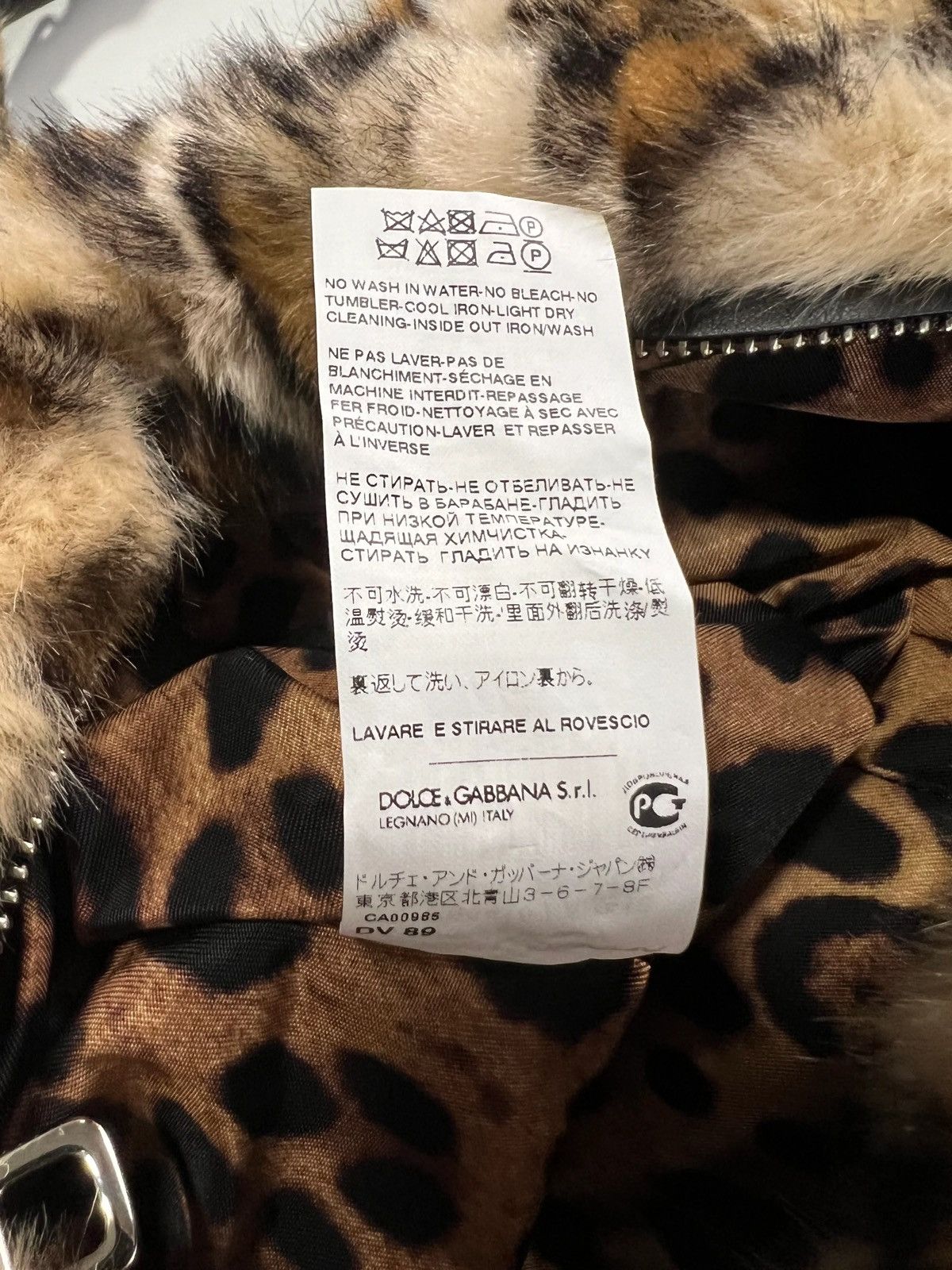 Dolce & Gabbana DOLCE & GABBANA AW17 LARGE CHEETAH BACKPACK SZ:OS Size ONE SIZE - 9 Thumbnail