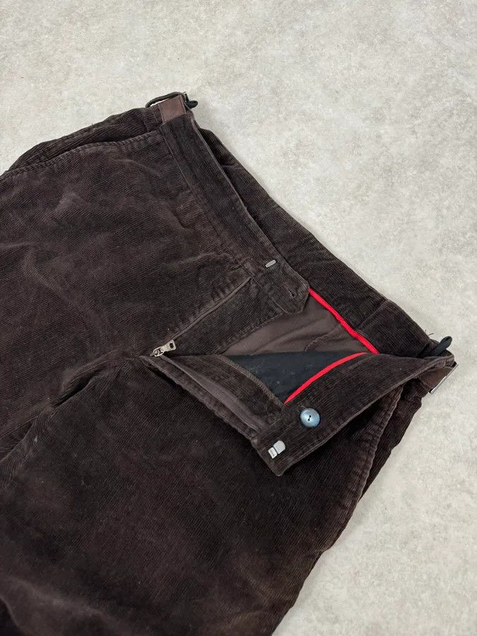 Prada 2000s Prada Brown Velvet Cozy Pants Size US 34 / EU 50 - 7 Thumbnail
