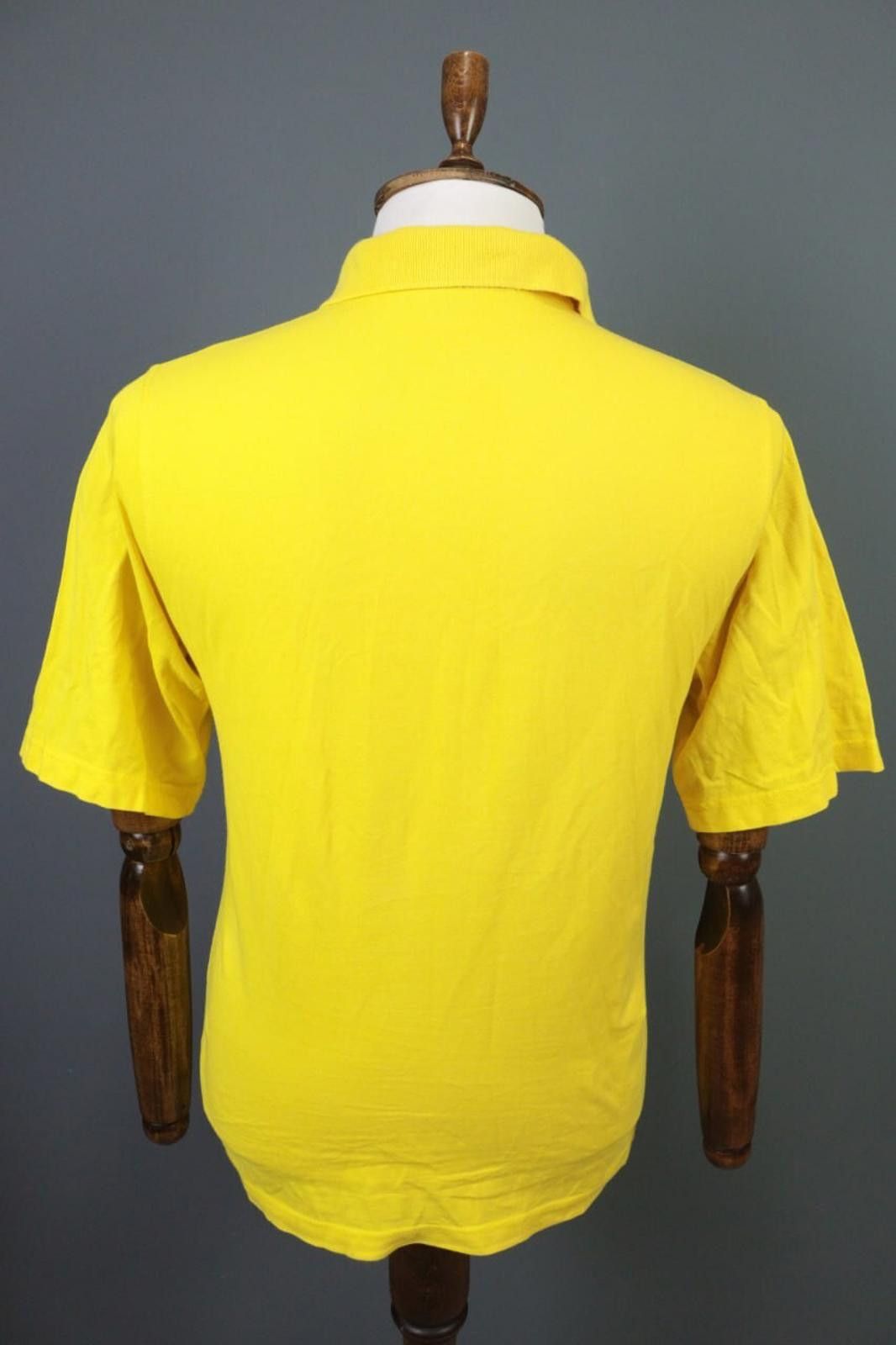 BMW BMW Fan Promotion Yellow Polo Shirt Size XS Size US XS / EU 42 / 0 - 7 Thumbnail