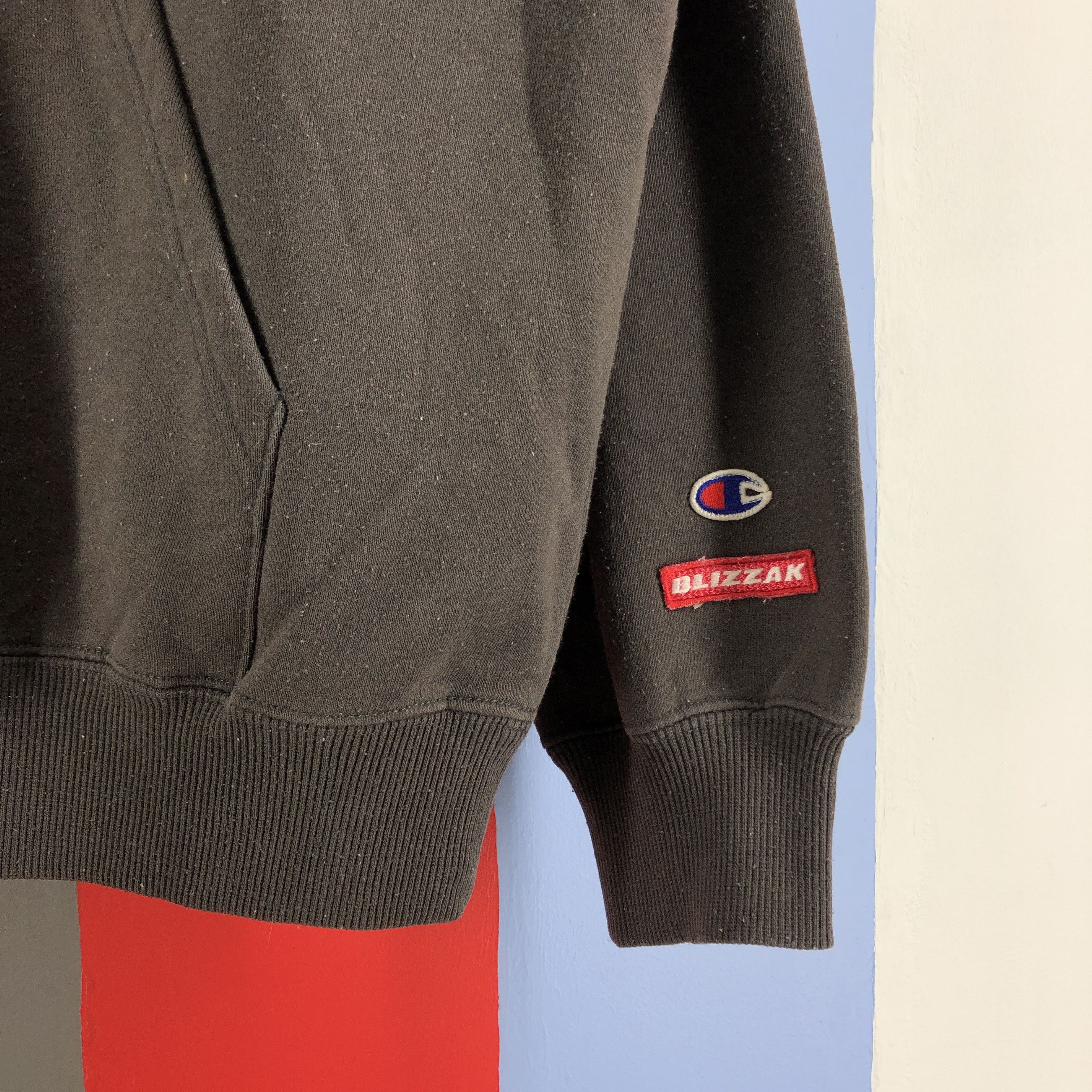 Champion Y2K Vintage CHAMPION x BLIZZAK Hoodie Pullover #0788/P Size US L / EU 52-54 / 3 - 4 Thumbnail