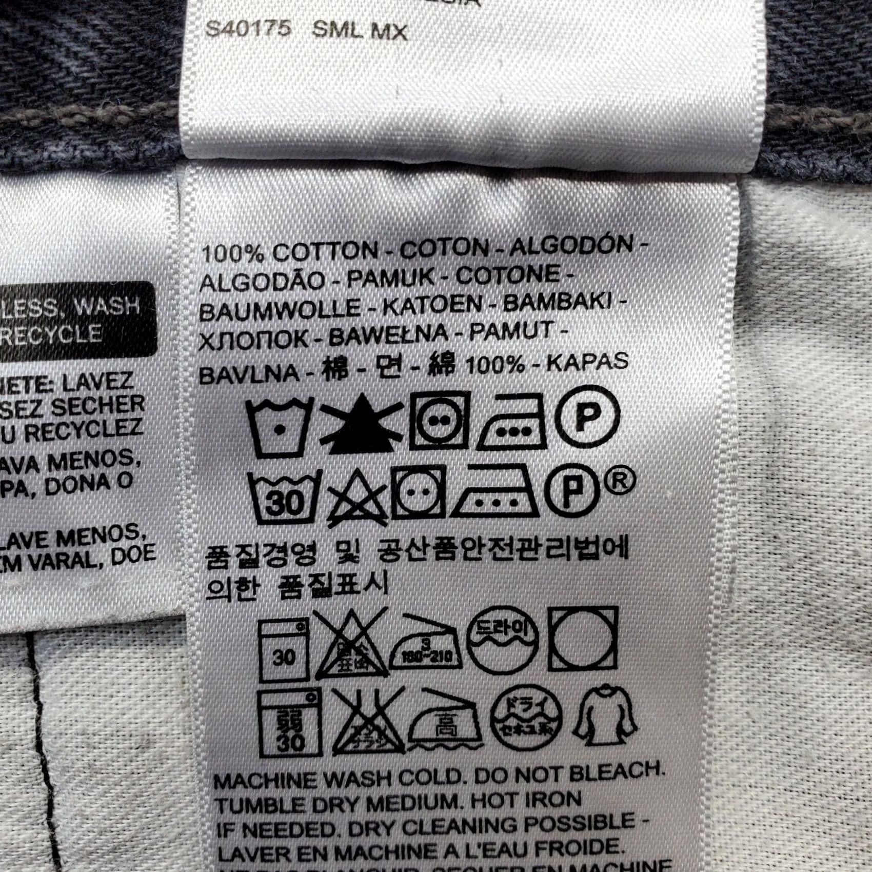 Levi's Levi's 501 Jeans Men 36/36 Black Denim Rad Tab Button Fly Straight Jeans Regular Inseam 34.5 100% Cotton Vintage No Mens Size US 36 / EU 52 - 6 Thumbnail