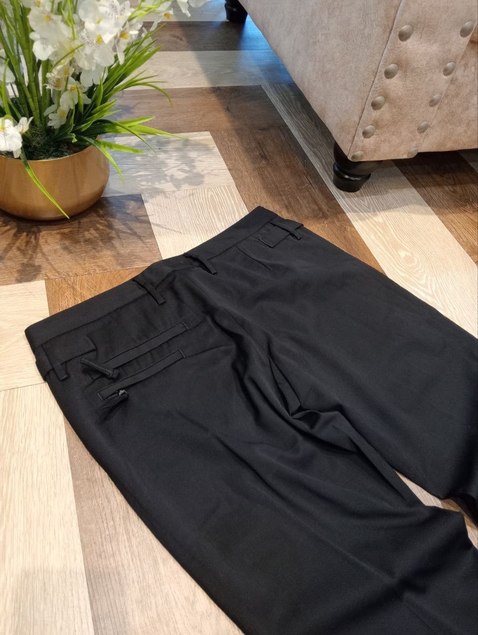 Neil Barrett NEIL BARRETT BLACK WOMEN SUIT TROUSER PANTS Size 32" / US 10 / IT 46 - 10 Thumbnail