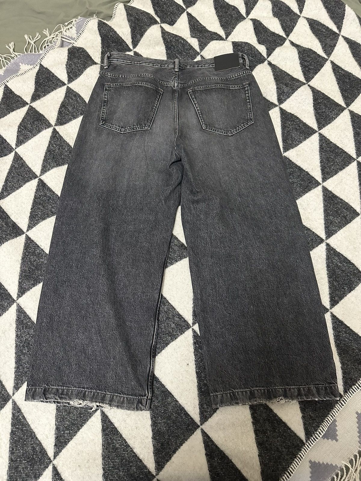 Acne Studios Acne Studios Ash Black 1989 Jeans | Grailed