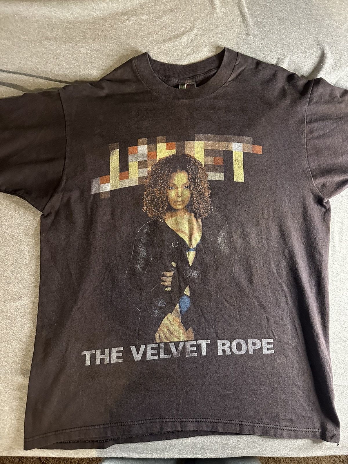Vintage 1998 Janet Jackson The Velvet Rope Tour T Shirt