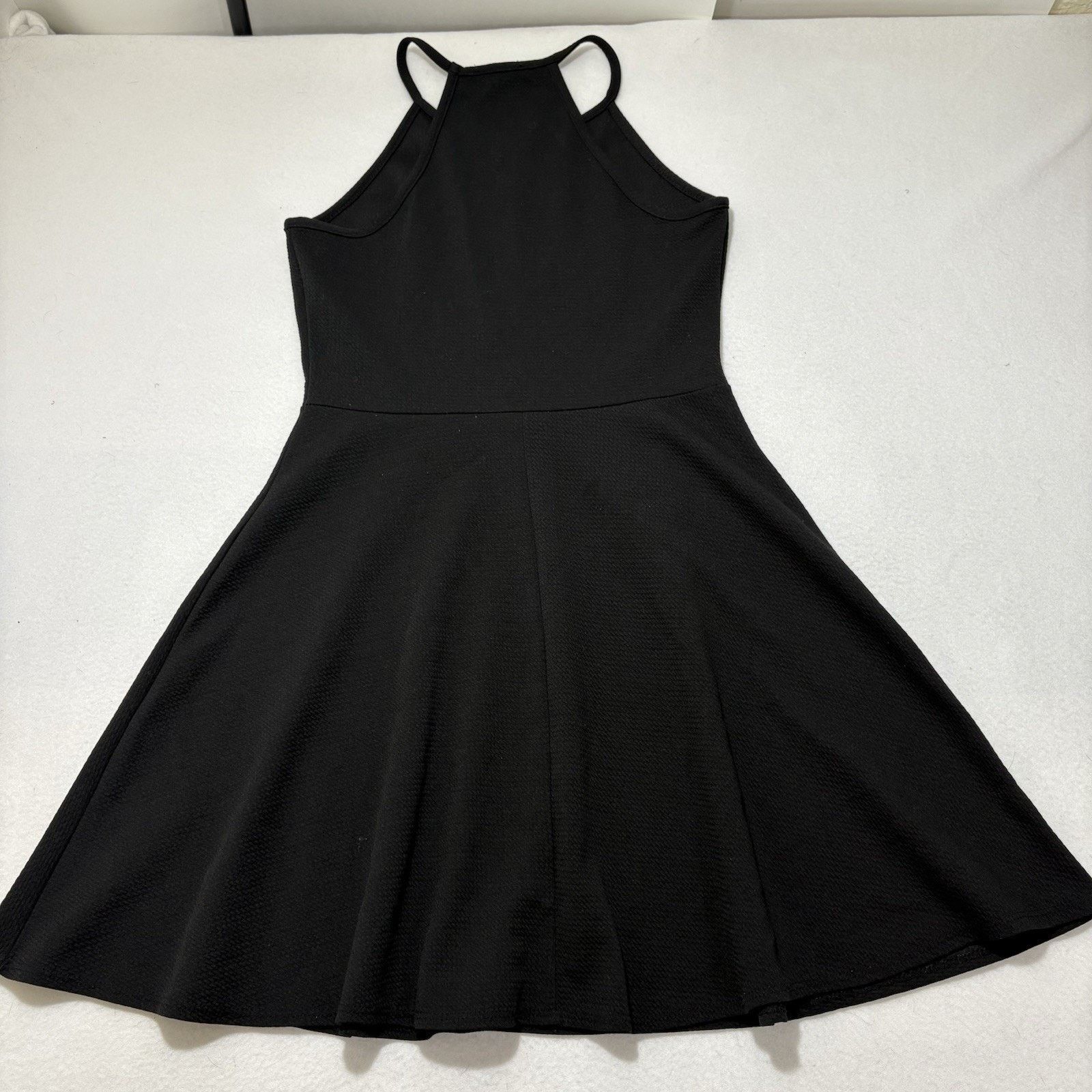 Other Olivia Rae Medium Cocktail Mini Dress Halter Neck Black Size M / US 6-8 / IT 42-44 - 8 Thumbnail