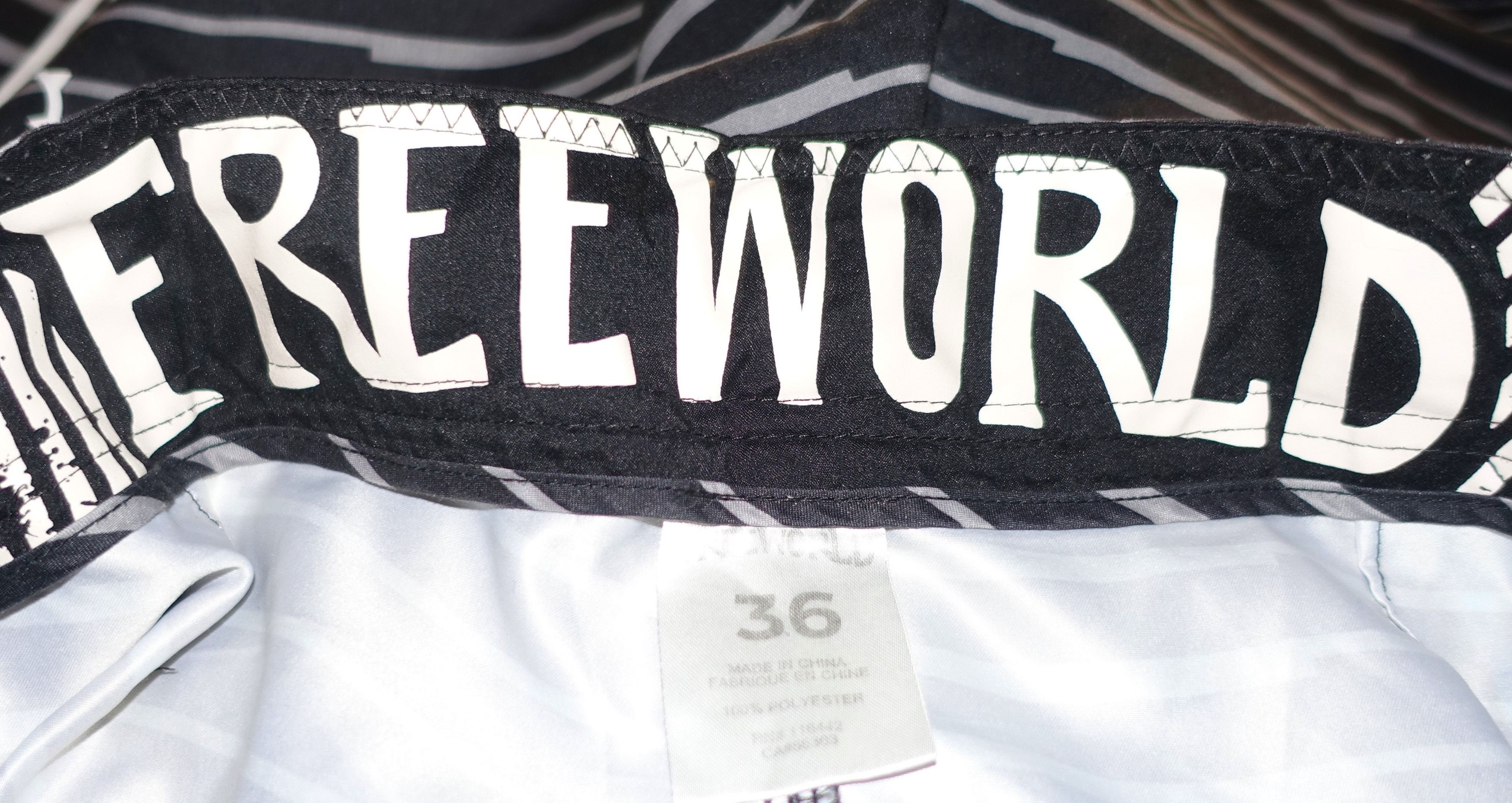 Freeworld Freeworld Black Blue Boardshorts 36 Size US 36 / EU 52 - 4 Thumbnail