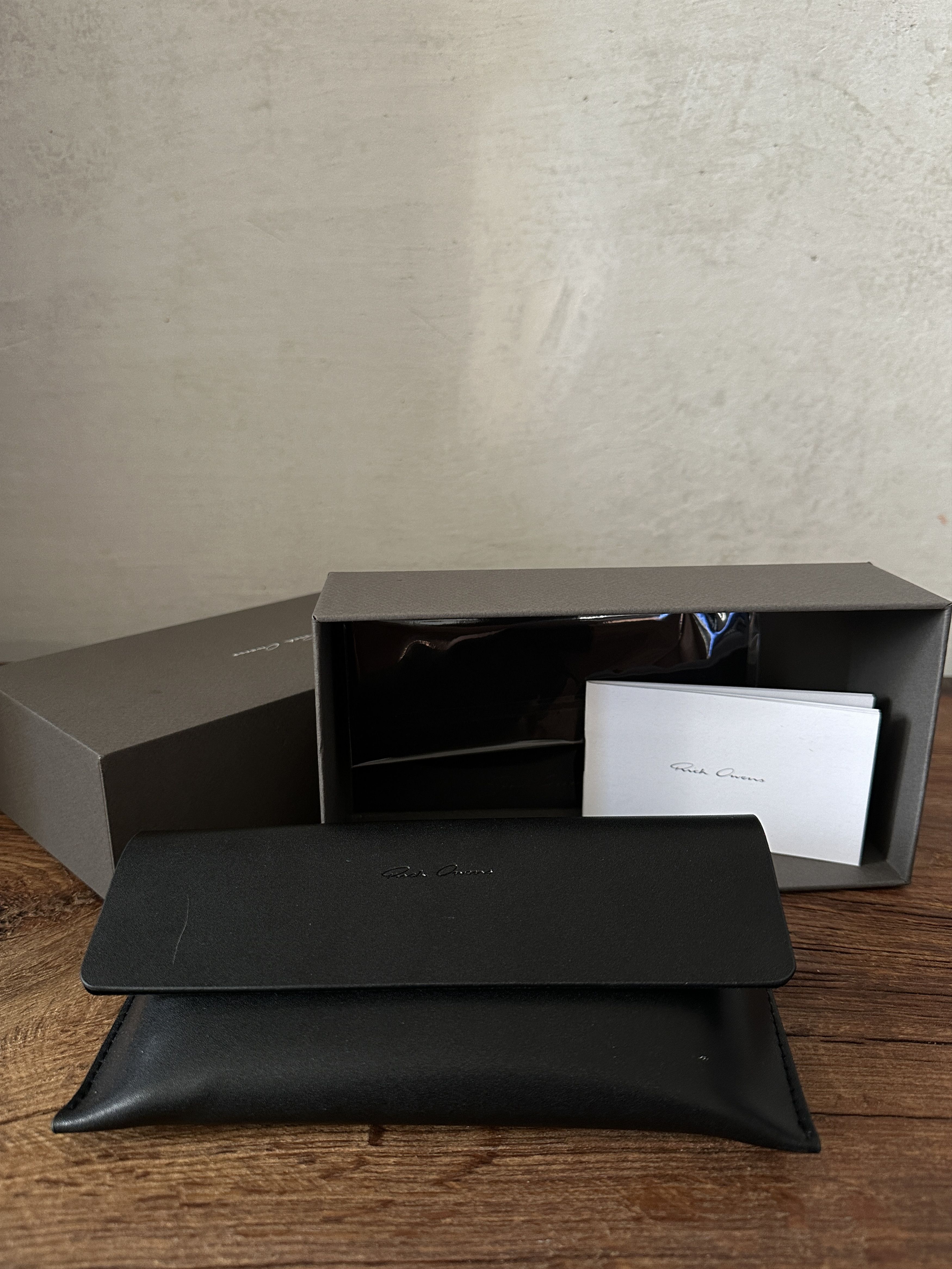 Rick Owens Rick Owens Performa Sunglasses in Black Size ONE SIZE - 7 Thumbnail