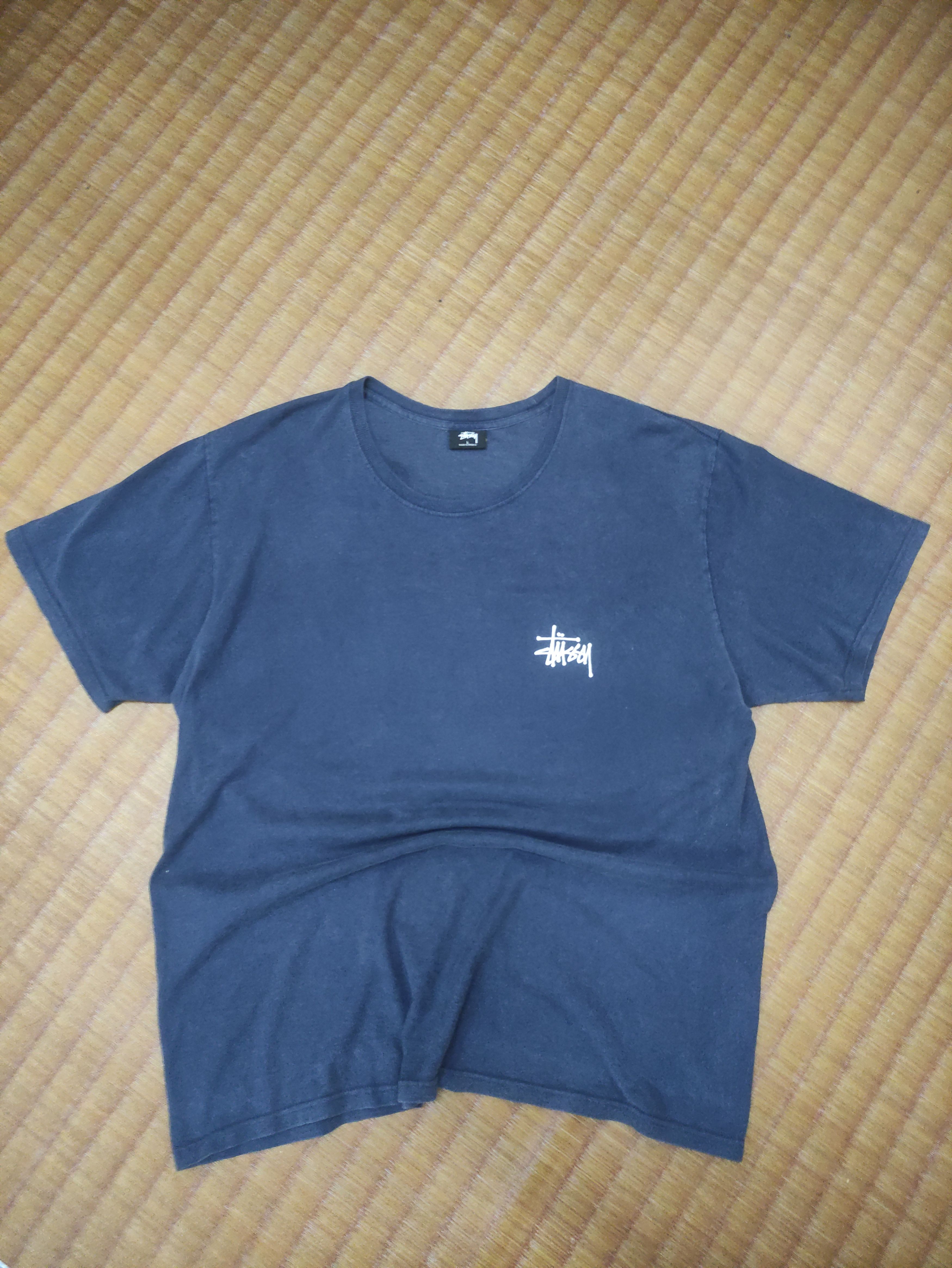 Stussy Stussy Navy Blue Round Neck Shirt Size US L / EU 52-54 / 3 - 1 Thumbnail