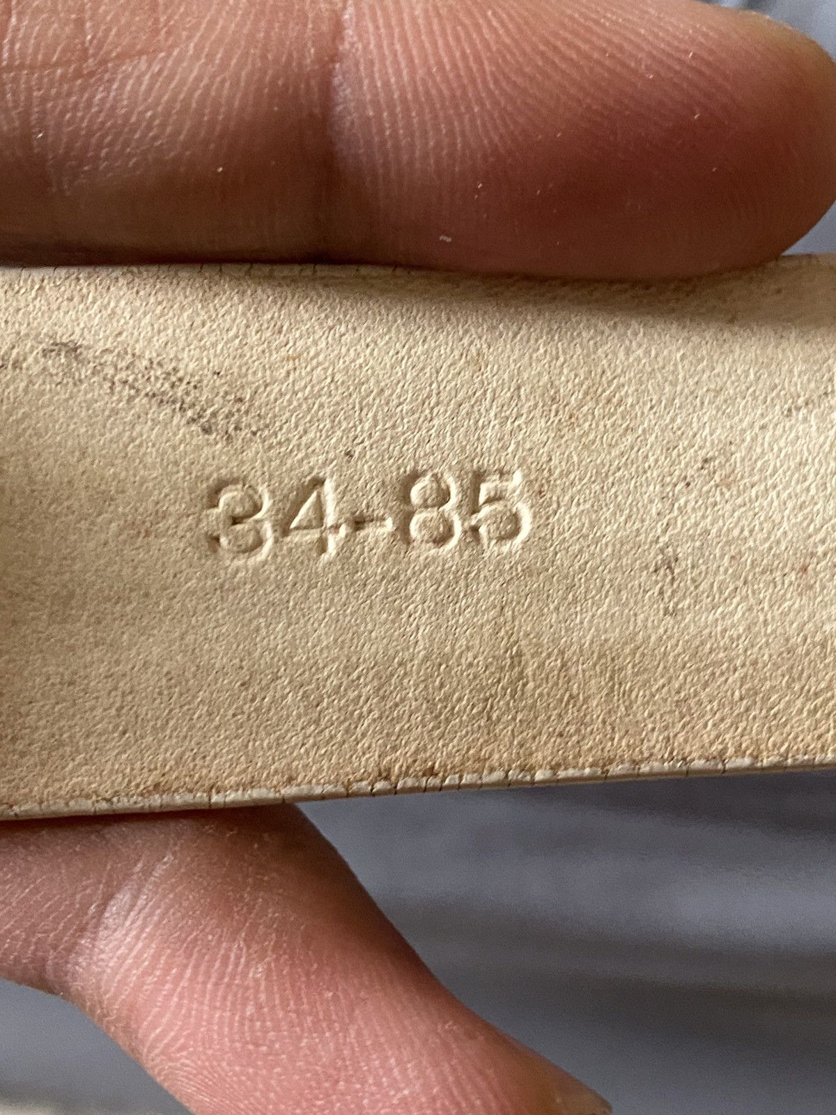 Loewe Loewe leather belt logo buckle Size ONE SIZE - 7 Thumbnail