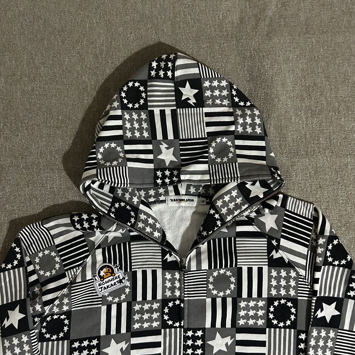 Bape Bapesta Full Zip Hoodie Size US M / EU 48-50 / 2 - 2 Thumbnail