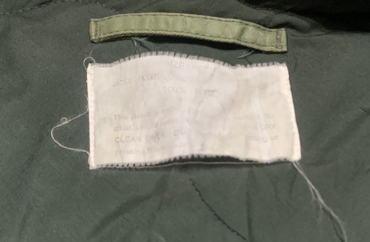 Vintage Trashed Vintage 80s Military Ma-1 Flight Bomber Jacket Size US M / EU 48-50 / 2 - 10 Thumbnail