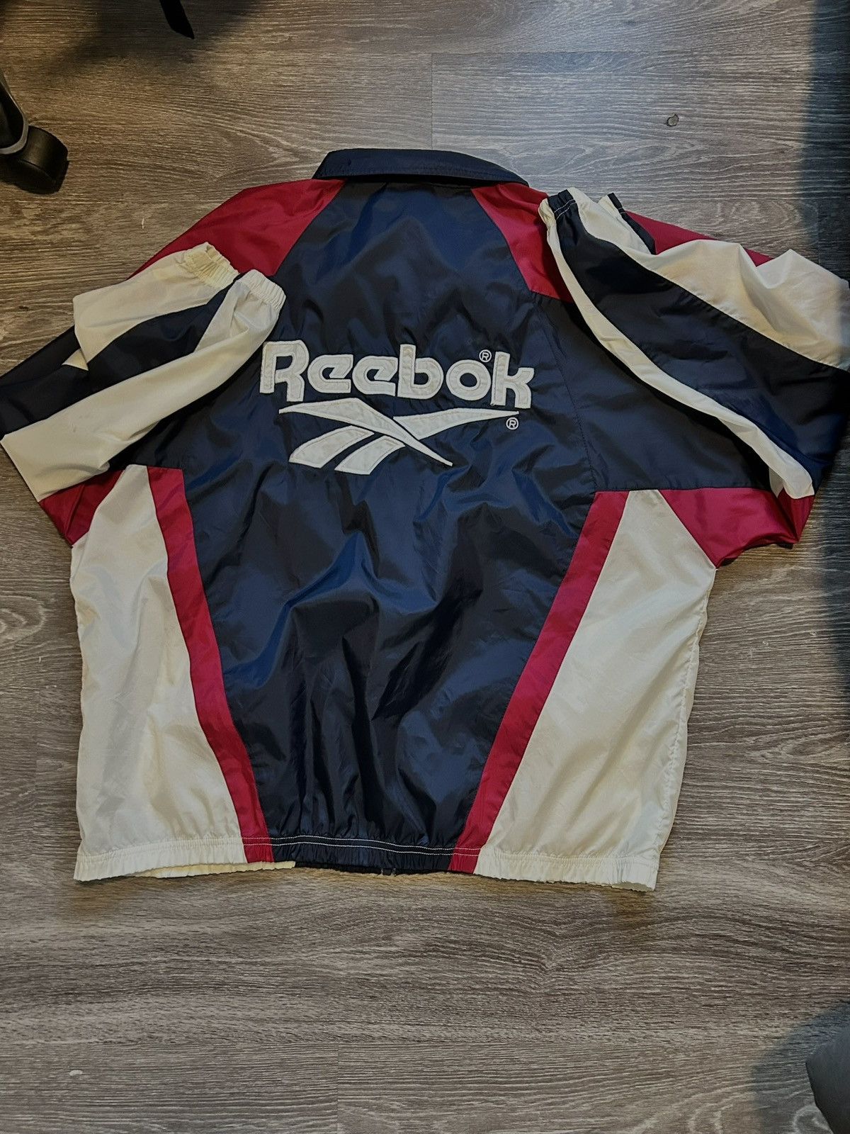 Reebok *RARE* Vintage Reebok Windbreaker Size US XL / EU 56 / 4 - 2 Thumbnail