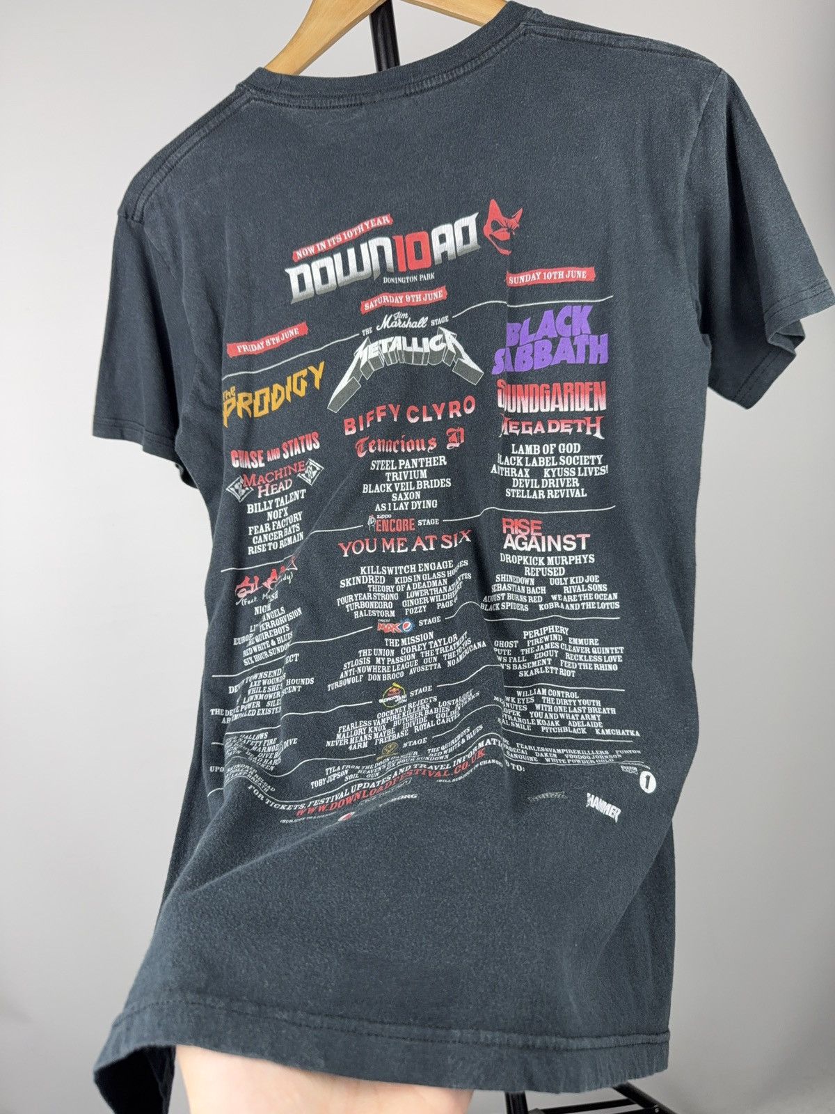 Band Tees Download Festival Band Lineup Graphic T-Shirt Metal Rock Size US M / EU 48-50 / 2 - 13 Thumbnail