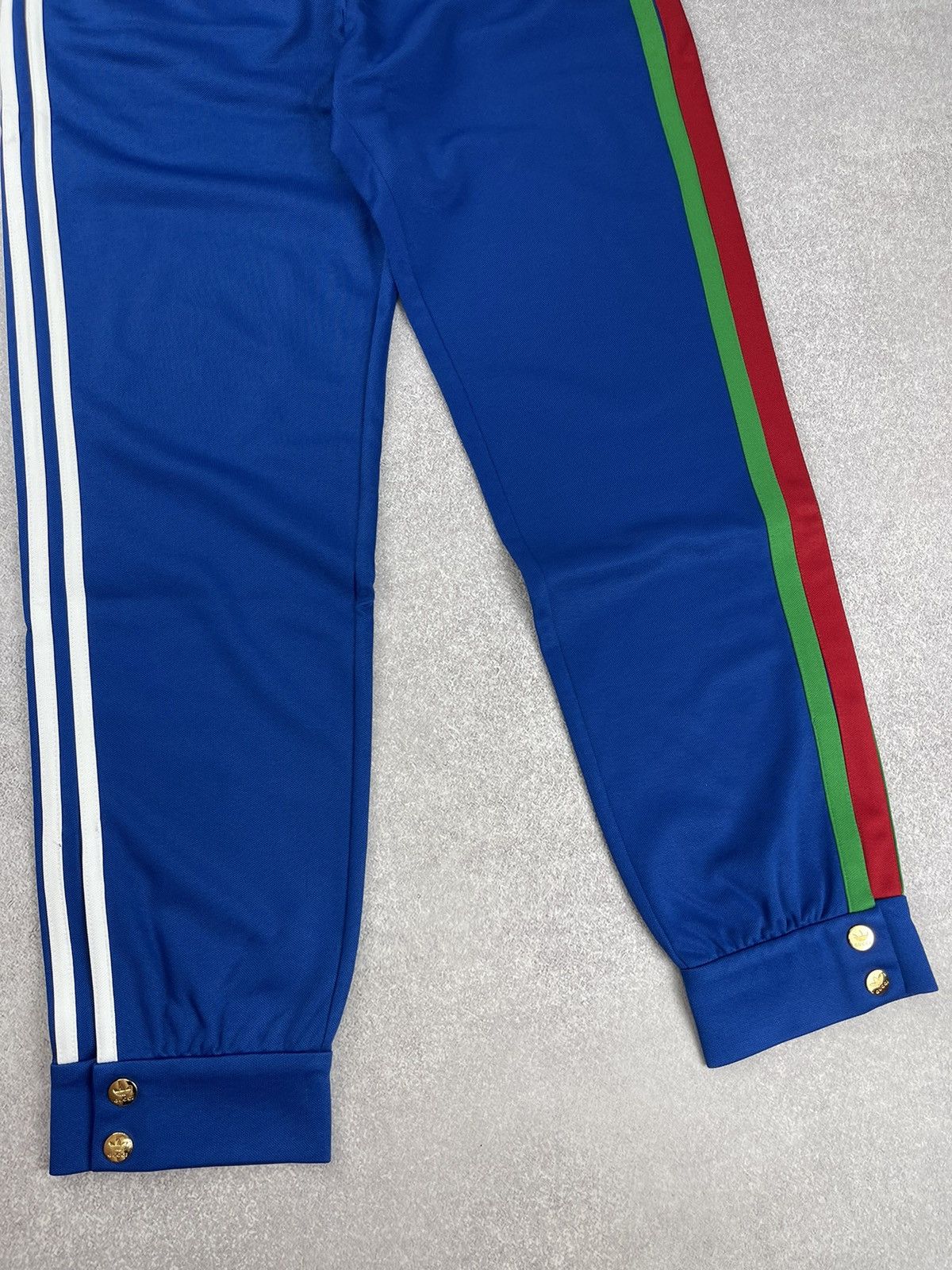 Gucci Gucci x Adidas Jersey Jogging Pants Blue Size L Size 27" / US 4 / IT 40 - 4 Thumbnail