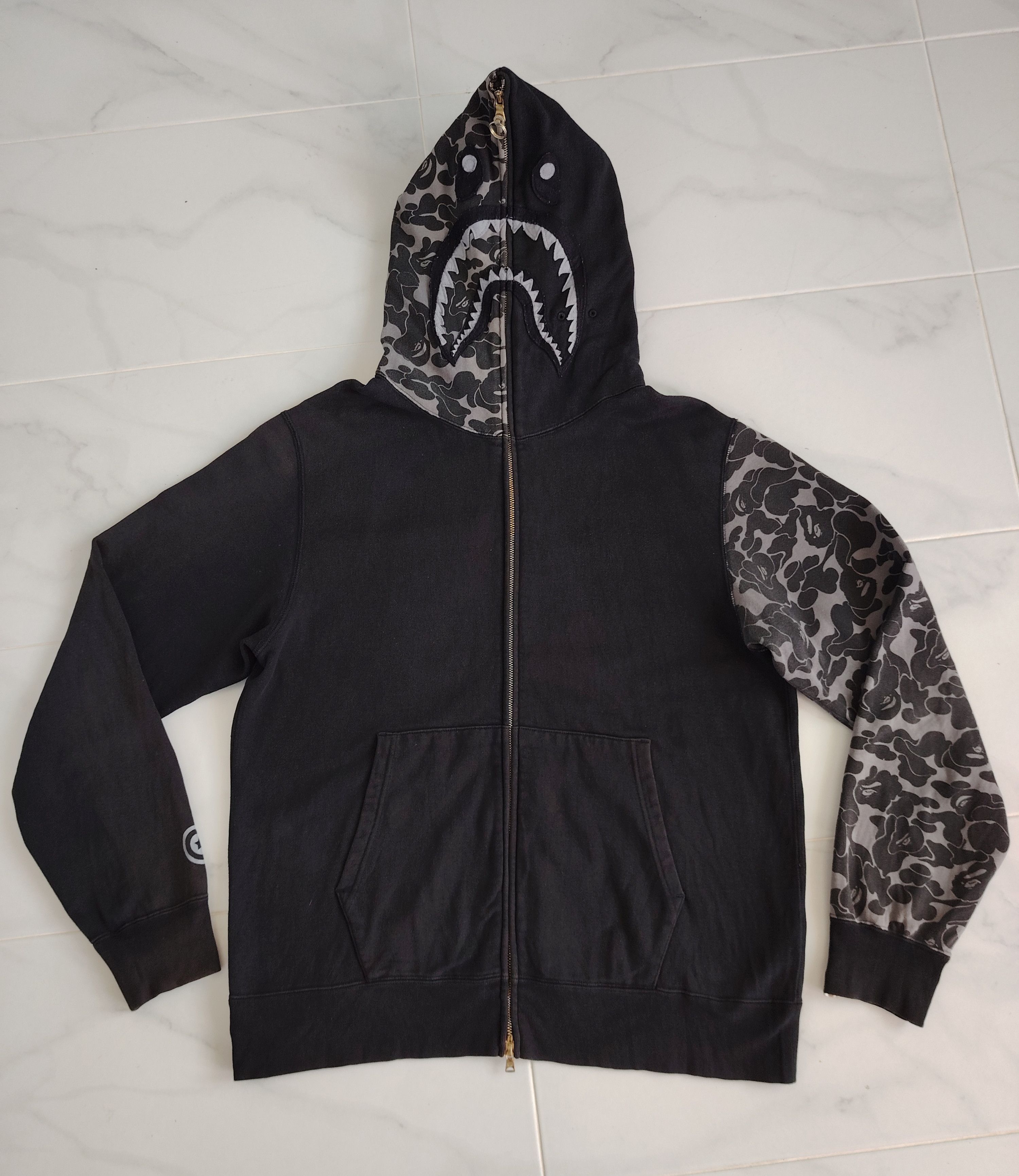 Bape × Jam Home Made Rare!! BAPE × JAM HOME MADE Shark full zip hoodie Size US XXL / EU 58 / 5 - 1 Thumbnail