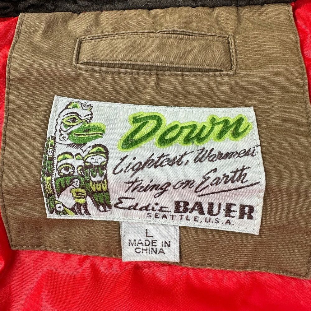Eddie Bauer Eddie Bauer Yukon Model Vintage Down Jacket Brown Puffer Me Size US L / EU 52-54 / 3 - 7 Thumbnail