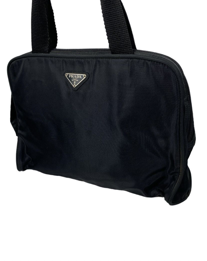 Prada Prada Tessuto Nero Nylon Shoulder Bag Size ONE SIZE - 1 Thumbnail
