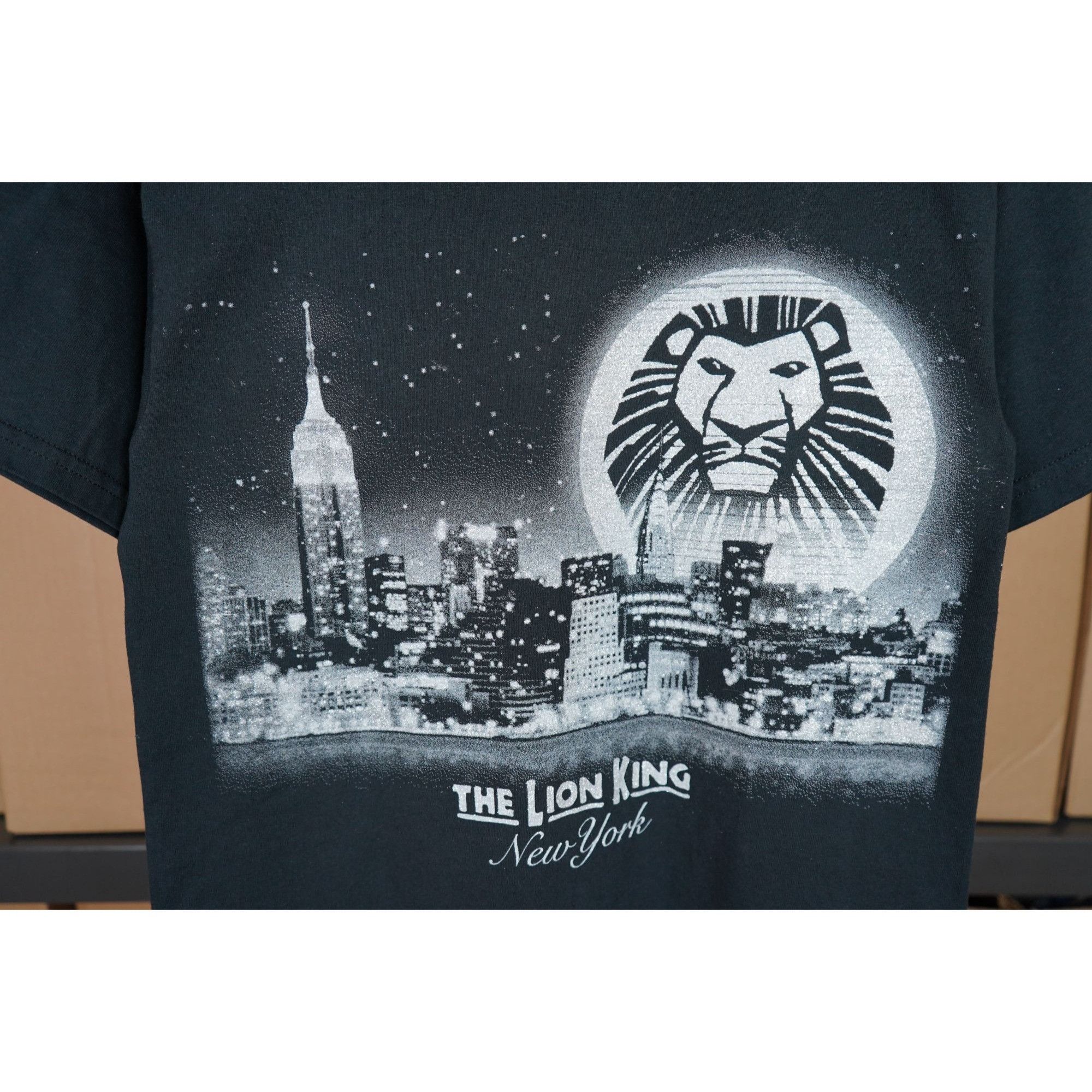 Disney Lion King Tshirt Black Men's S New York #448 Size US S / EU 44-46 / 1 - 3 Thumbnail