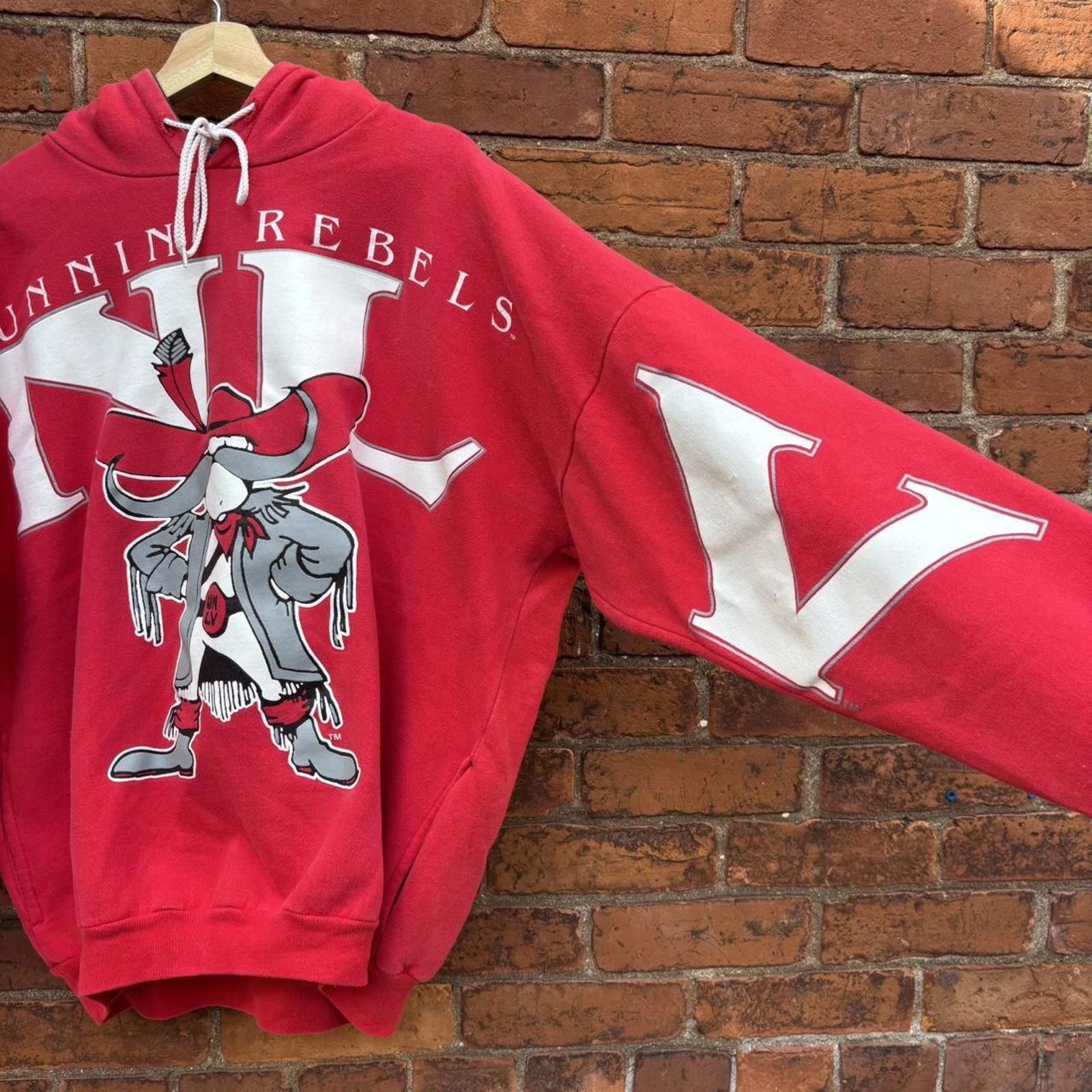 Other vintage UNLV runnin rebels hoodie 90s XL Size US XL / EU 56 / 4 - 3 Thumbnail