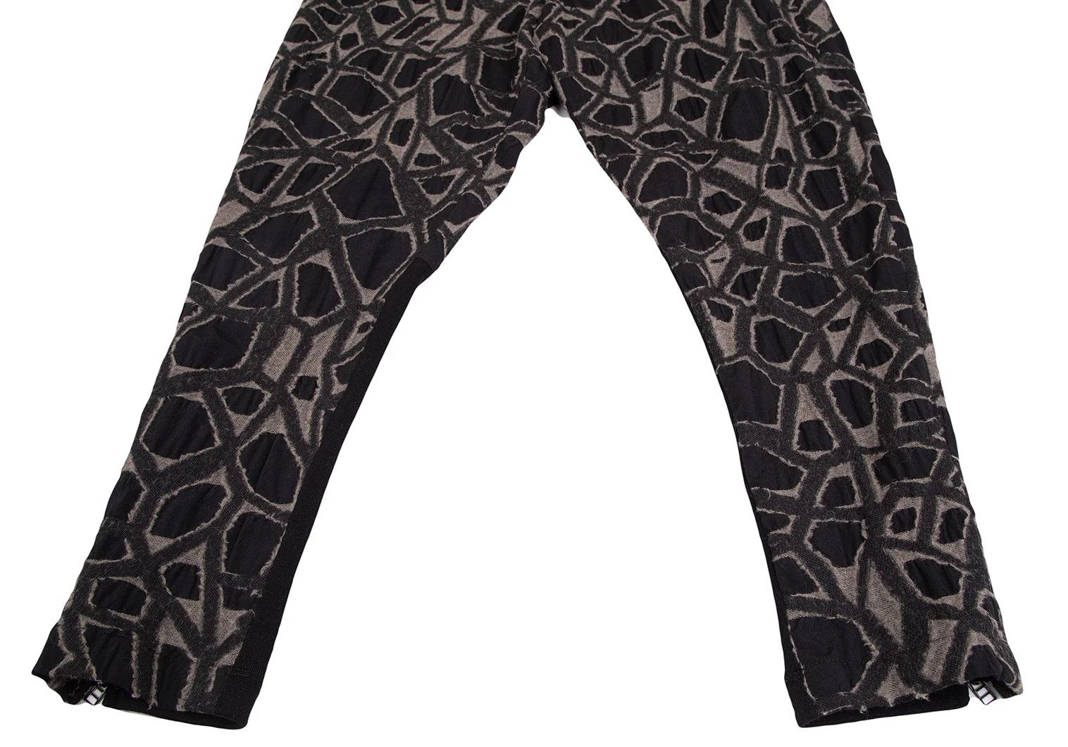 Issey Miyake Jacquard Design Suit Set in Black and Gray Size US XL / EU 56 / 4 - 13 Thumbnail