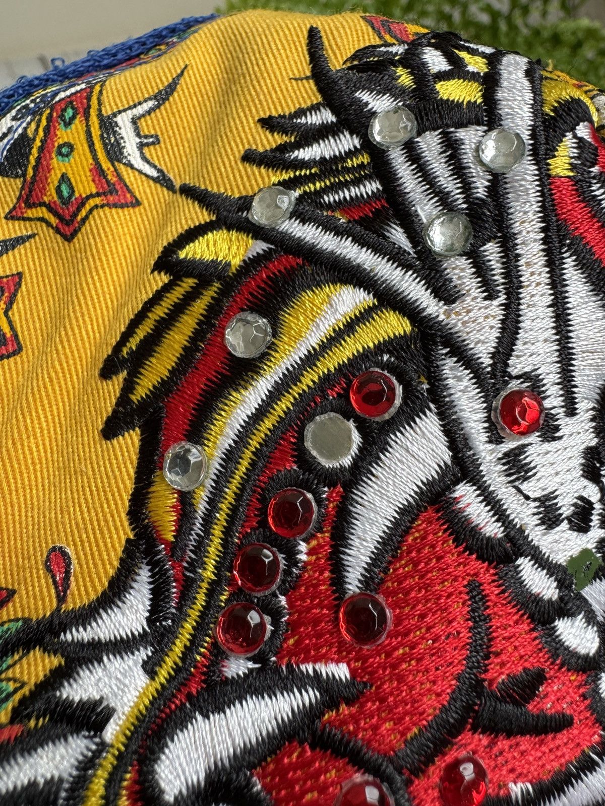 Ed Hardy Vintage Ed Hardy Cap Crystals Drip Y2K Size ONE SIZE - 8 Thumbnail