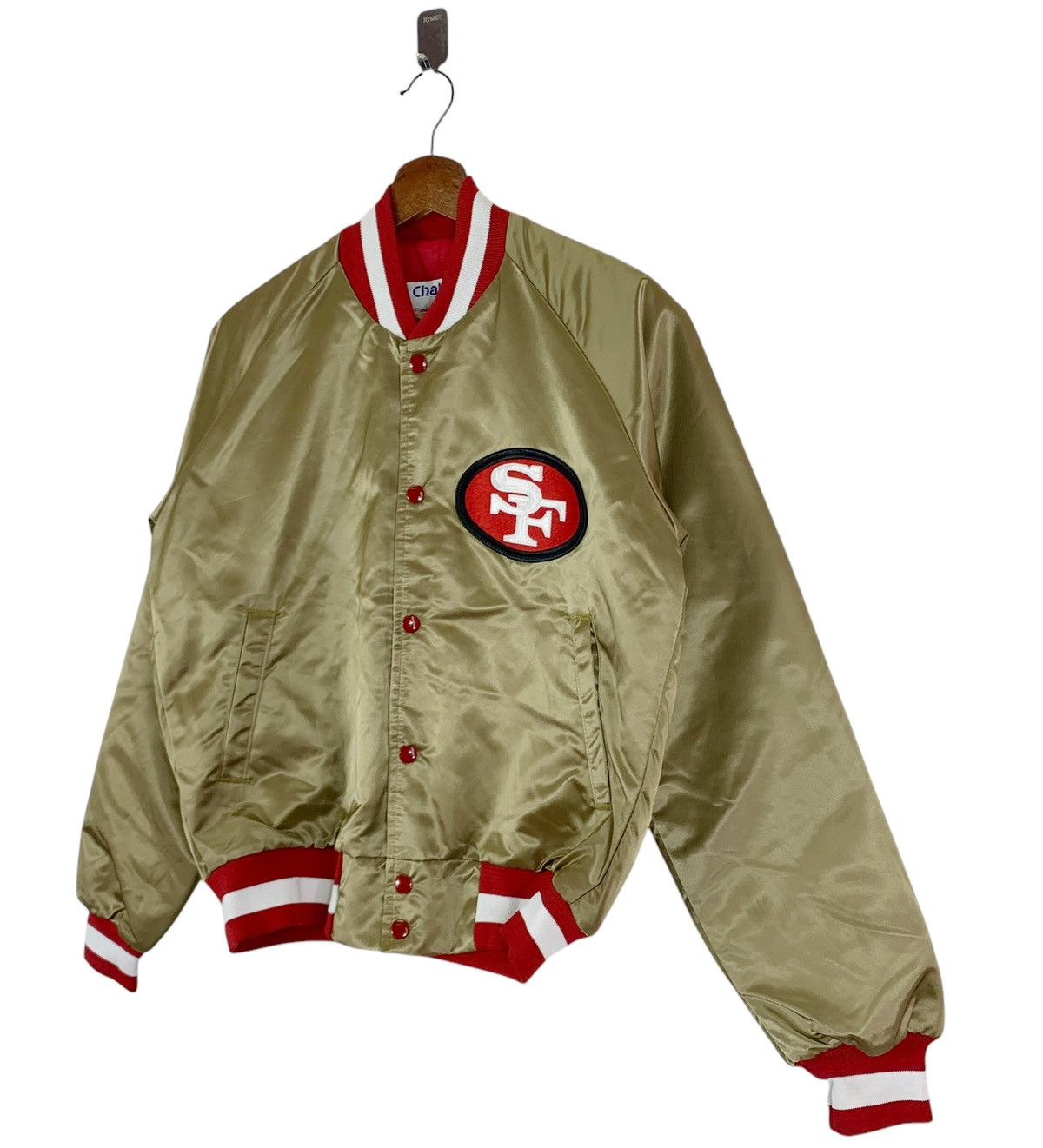 NFL VINTAGE 80S SAN FRANCISCO 49ERS SATIN NFL BOMBER JACKET Size US S / EU 44-46 / 1 - 3 Thumbnail