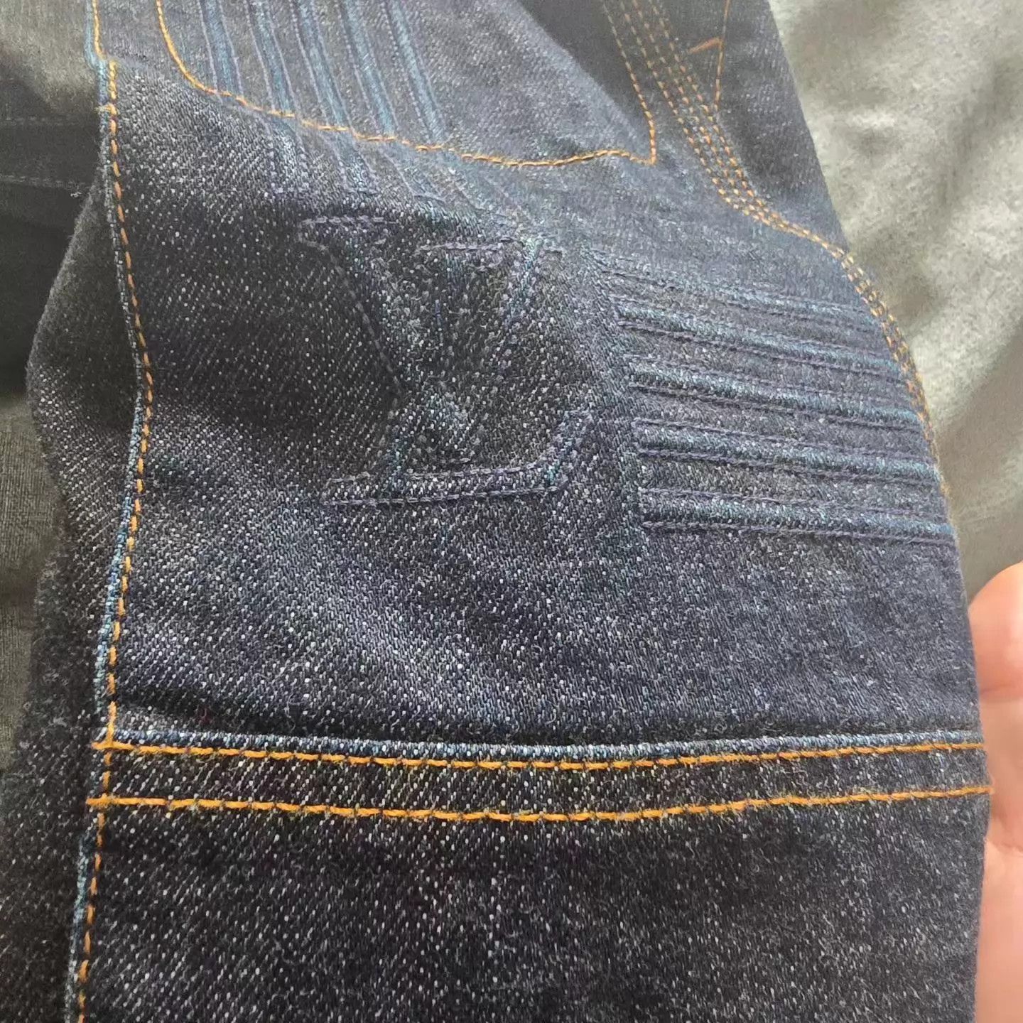 Louis Vuitton LV Butterfly Strap Denim Pants 32 Size US 32 / EU 48 - 7 Thumbnail