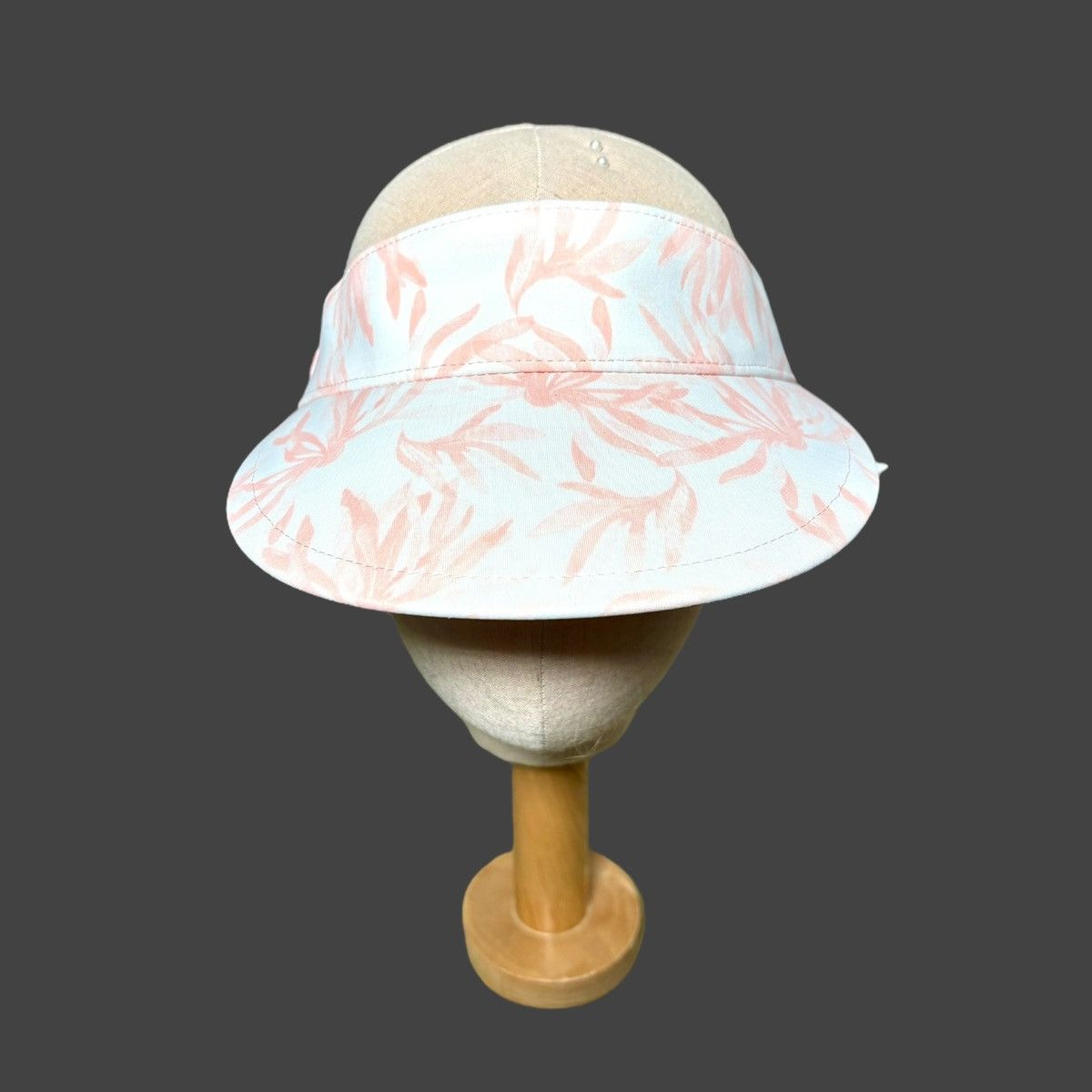 Puma Puma Women’s Pink Floral Graphic Tour Adjustable Golf Visor Size ONE SIZE - 5 Thumbnail