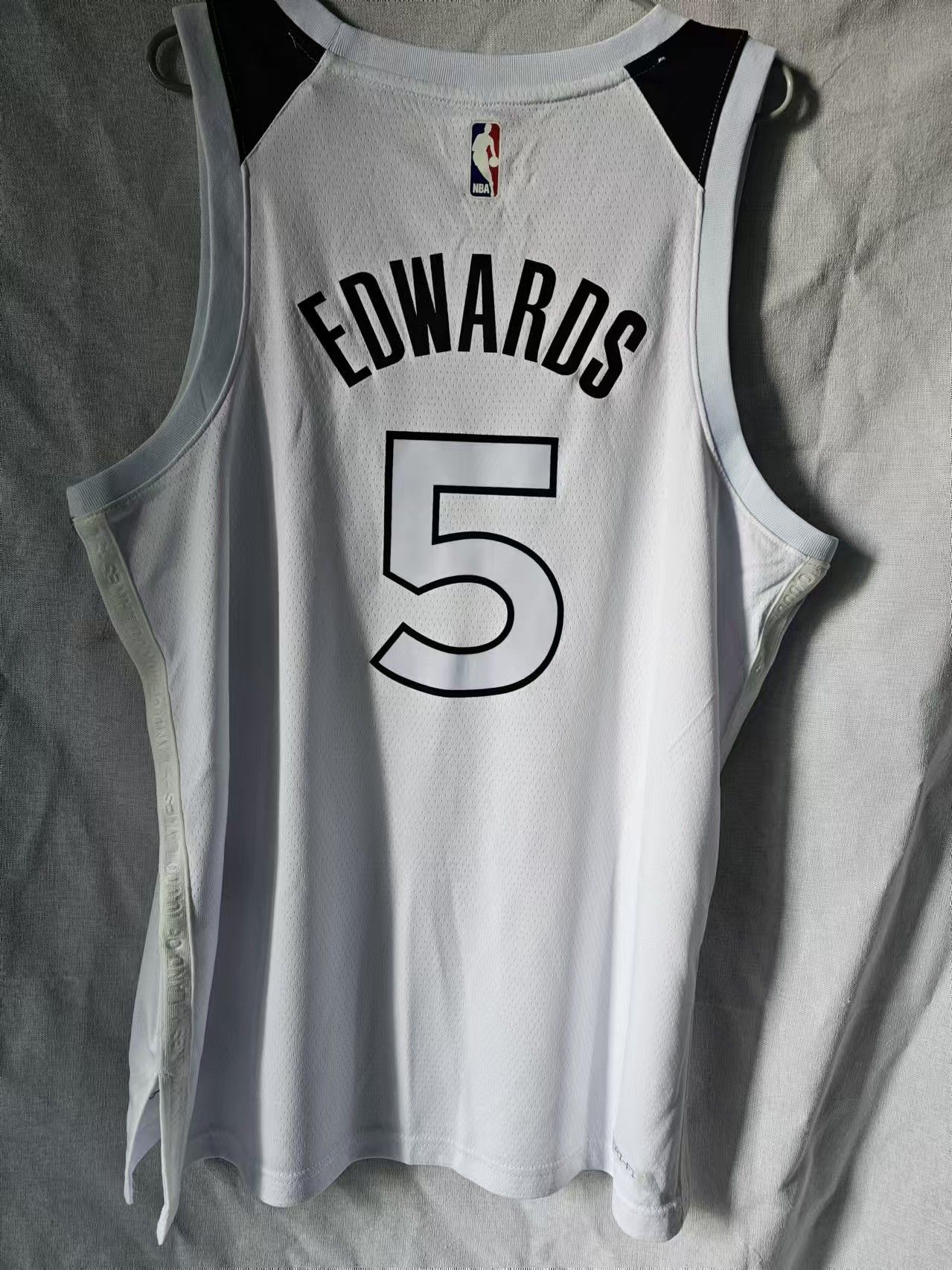 NBA 2025 Timberwolves 5 Anthony Edwards Jersey City Edition Size US L / EU 52-54 / 3 - 2 Thumbnail