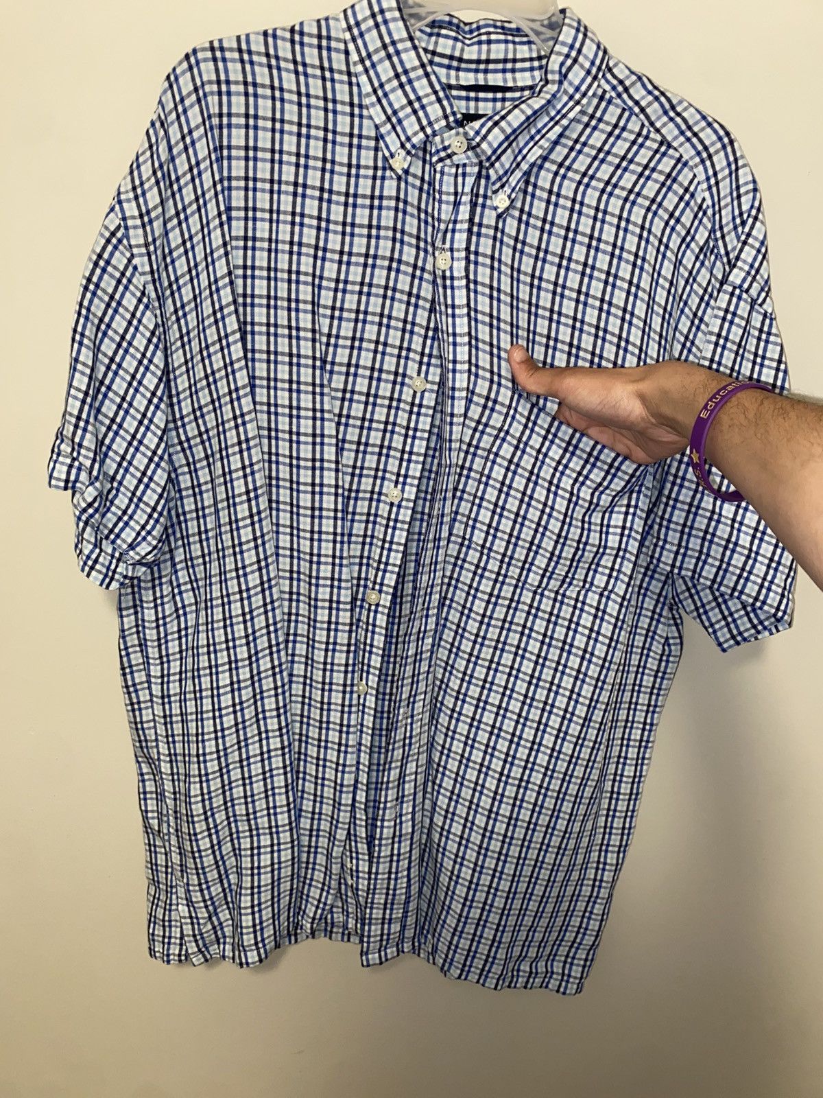 Other Nautica Short Sleeve Polo Dress Shirt Size US XL / EU 56 / 4 - 3 Thumbnail