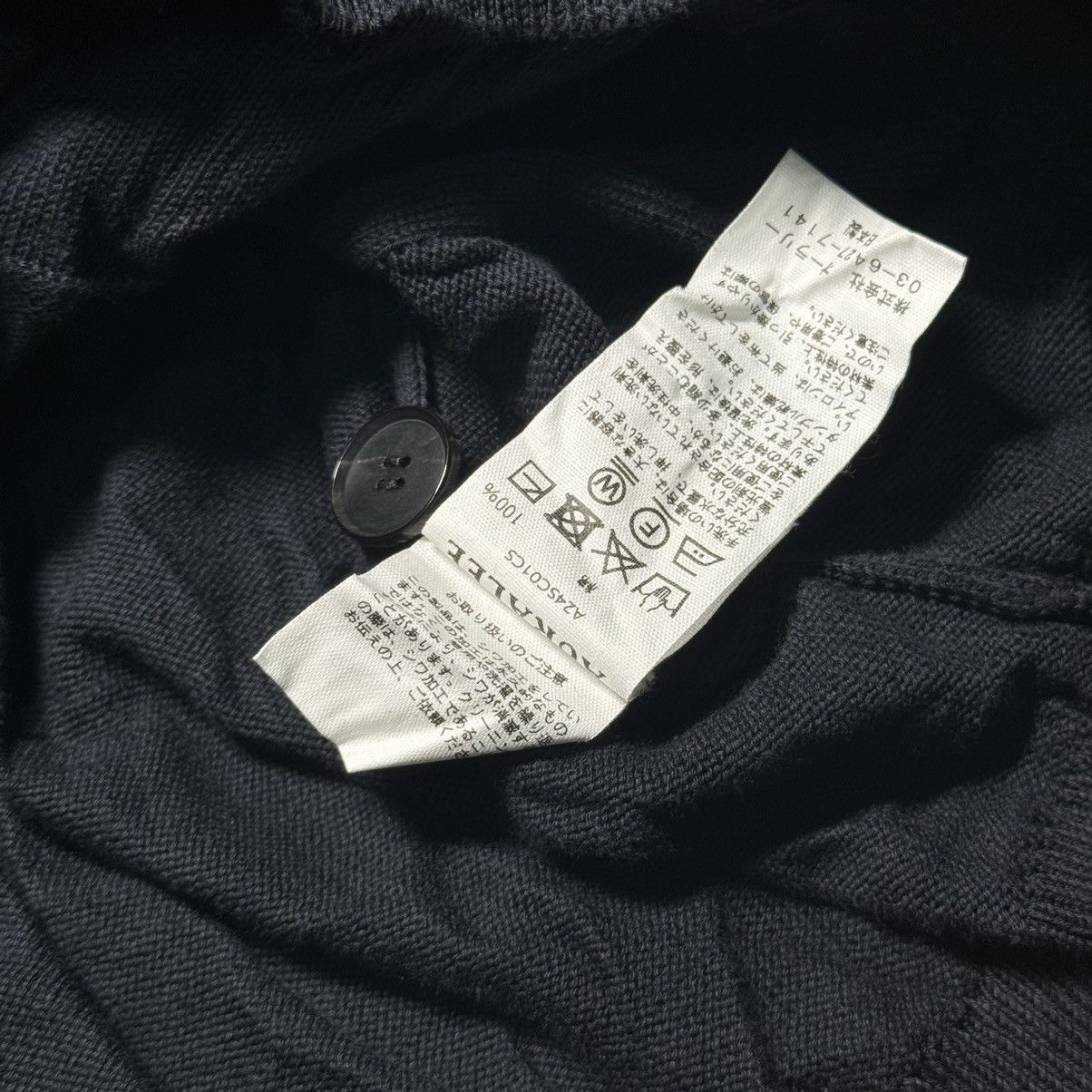 Auralee AURALEE “SS24 WRINKLED COTTON KNIT CARDIGAN” Size US L / EU 52-54 / 3 - 6 Thumbnail