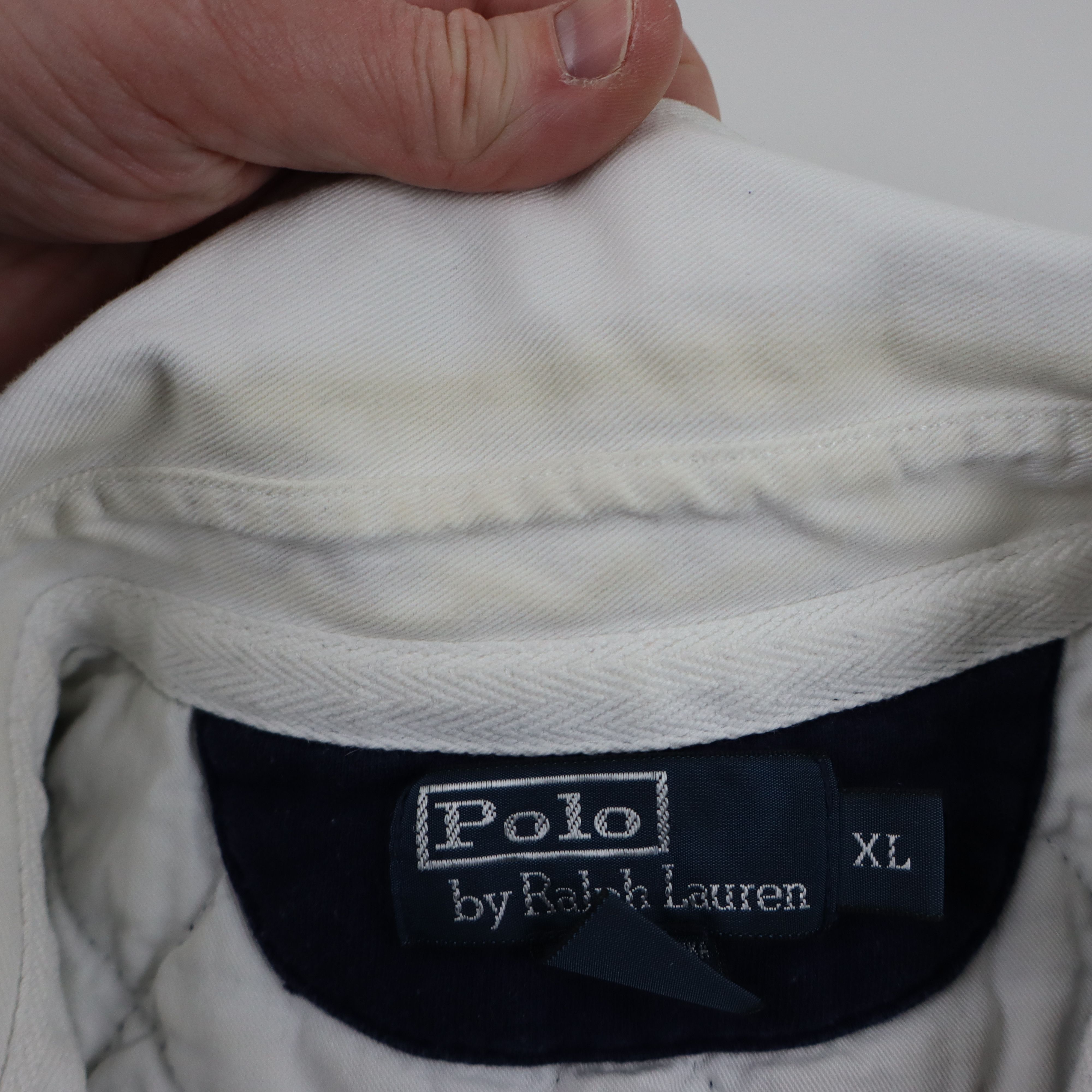 Polo Ralph Lauren × Ralph Lauren × Vintage Vintage 90s Polo Ralph Lauren Rugby Padded Shoulders Shirt Size US XL / EU 56 / 4 - 10 Thumbnail