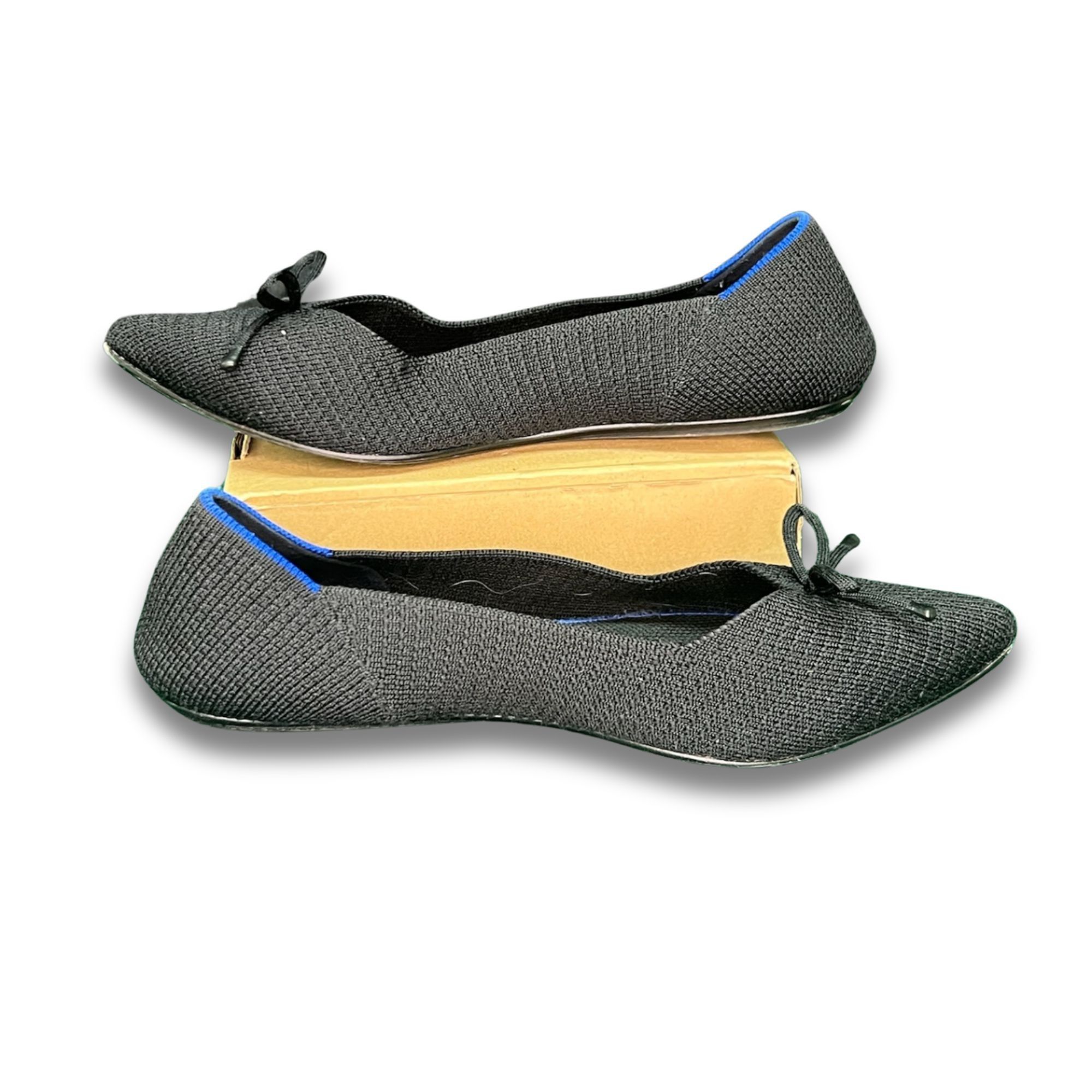 Rothy's Rothys The Point Solid Black Ballet Flats Size 6 Sustainable Size US 6 / IT 36 - 3 Thumbnail
