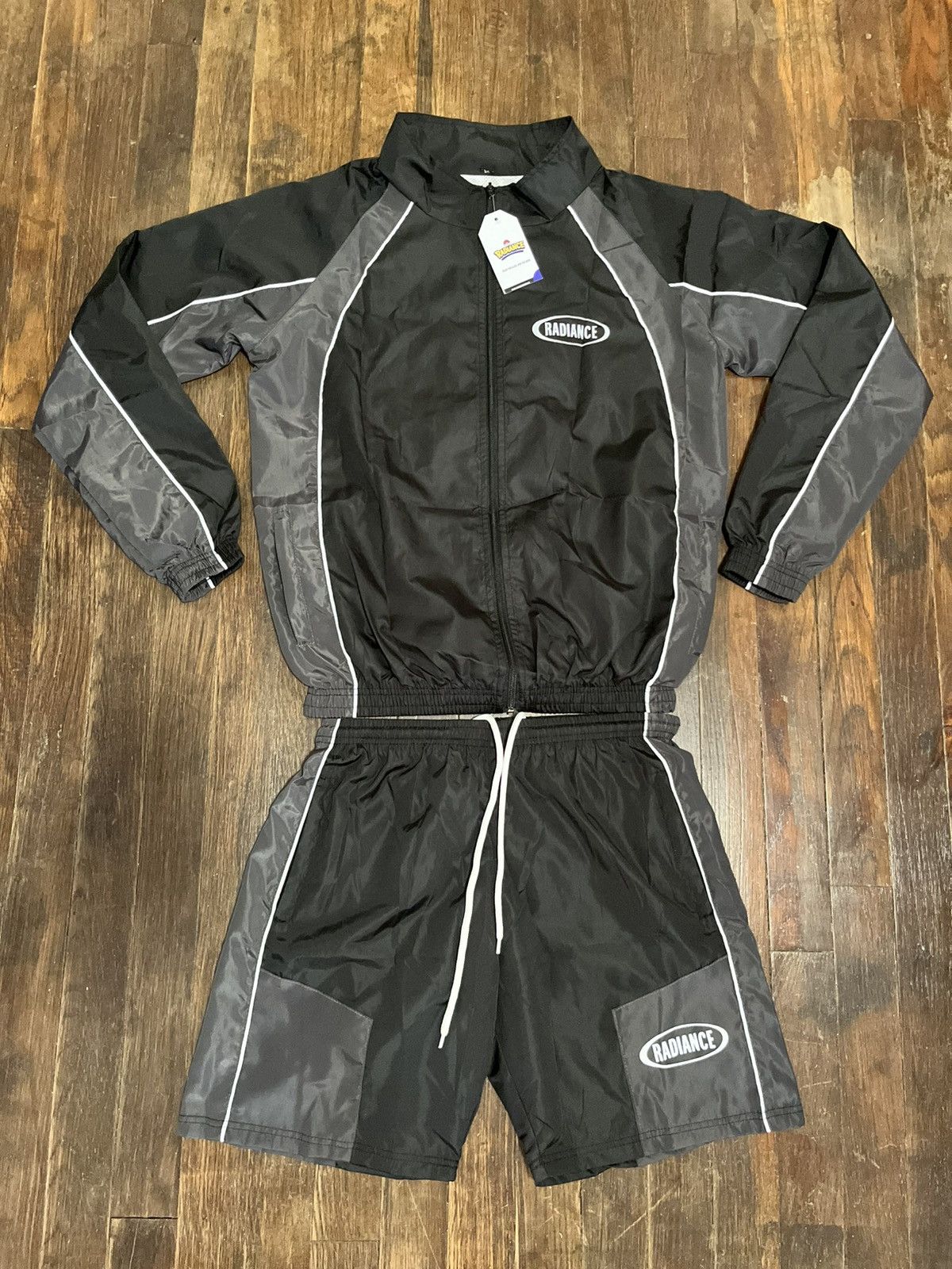 Nike y2k radiance windbreaker set black gray men’s large Size M / US 6-8 / IT 42-44 - 10 Thumbnail