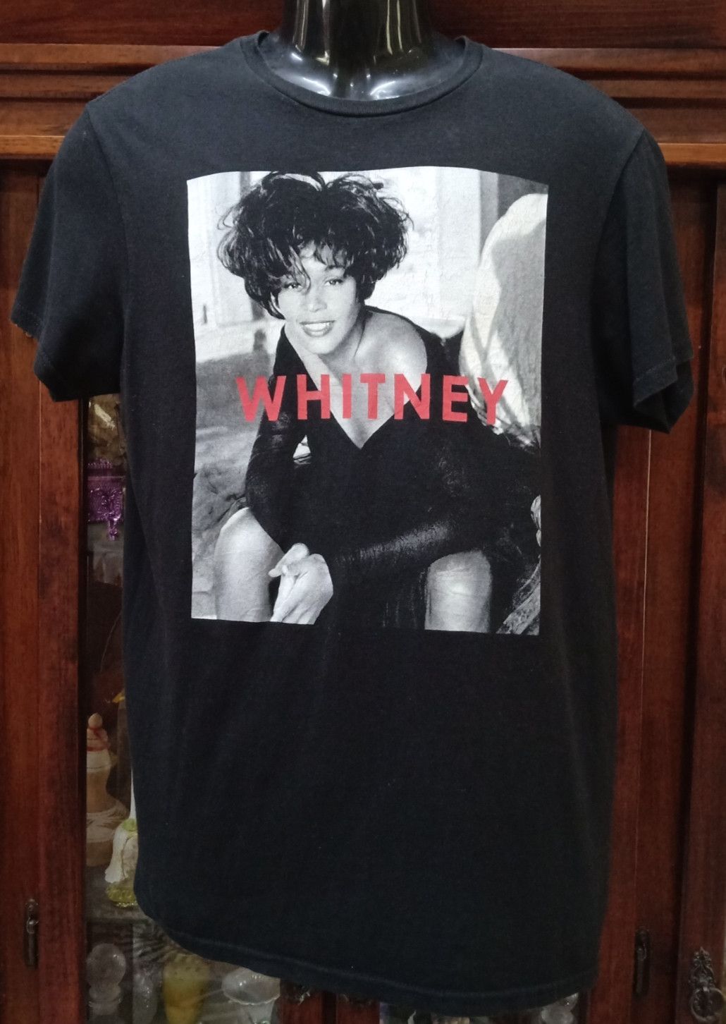 Band Tees Whitney Houston Foto T-shirt Size US M / EU 48-50 / 2 - 1 Thumbnail