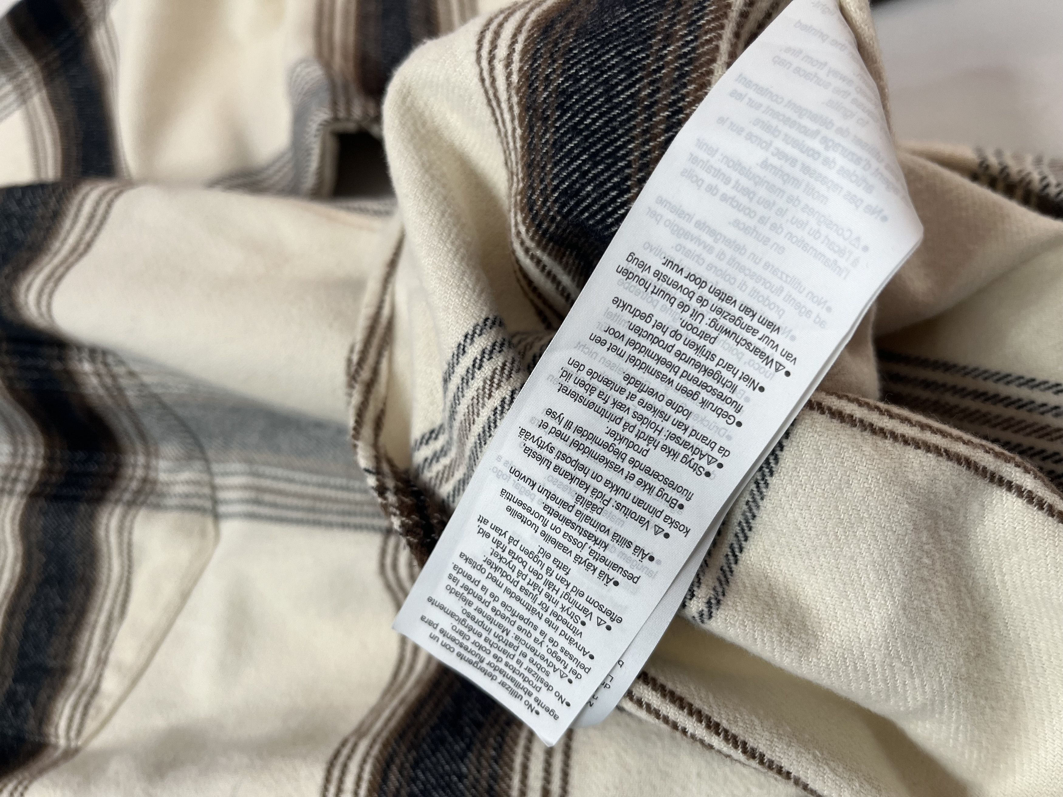 Flannel × Japanese Brand × Muji Muji flannel shirts Size US M / EU 48-50 / 2 - 8 Thumbnail