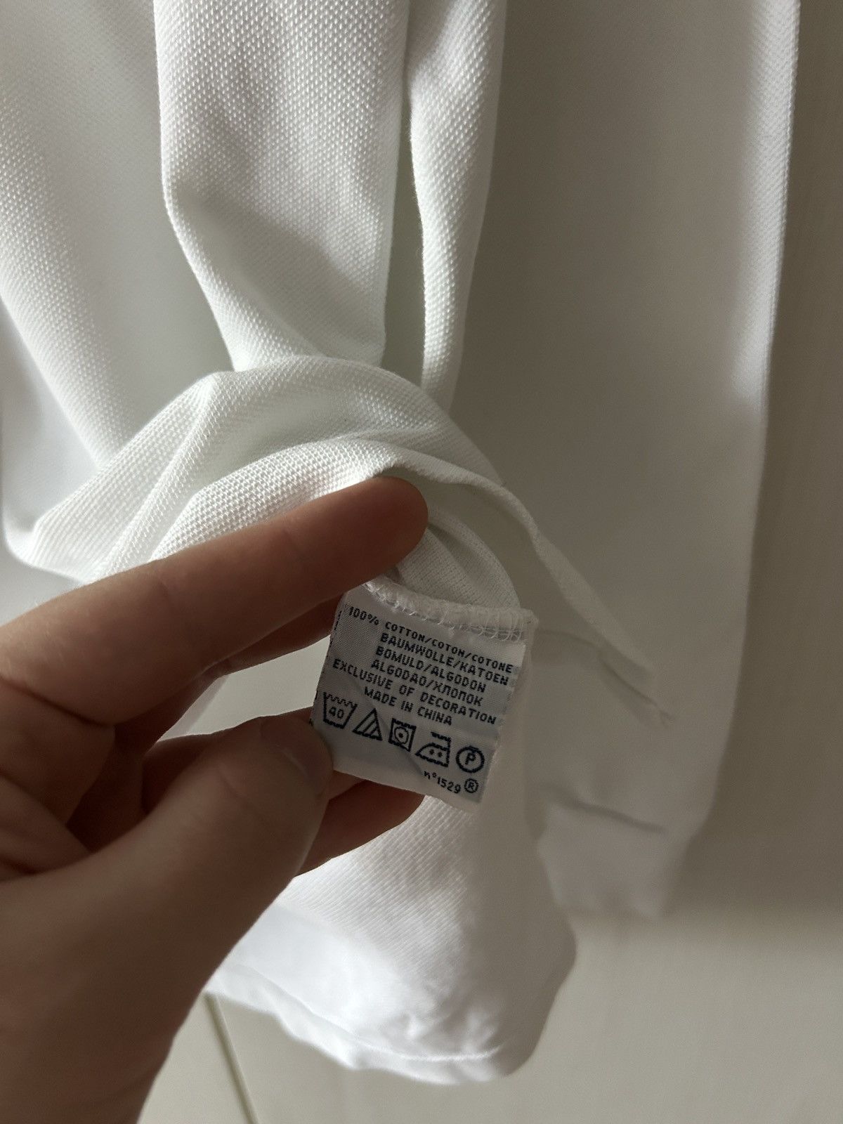 Other Vintage Polo Ralph Lauren white polos mens rare size S Size US S / EU 44-46 / 1 - 3 Thumbnail