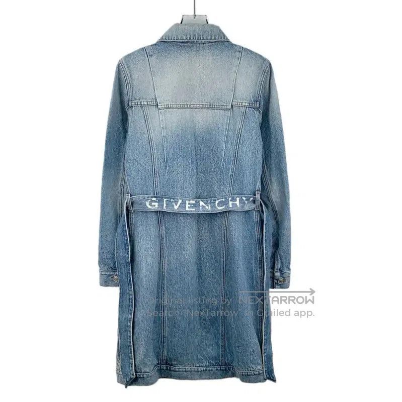 Givenchy Givenchy Blue Cotton Dress for Women . Size S / US 4 / IT 40 - 2 Thumbnail