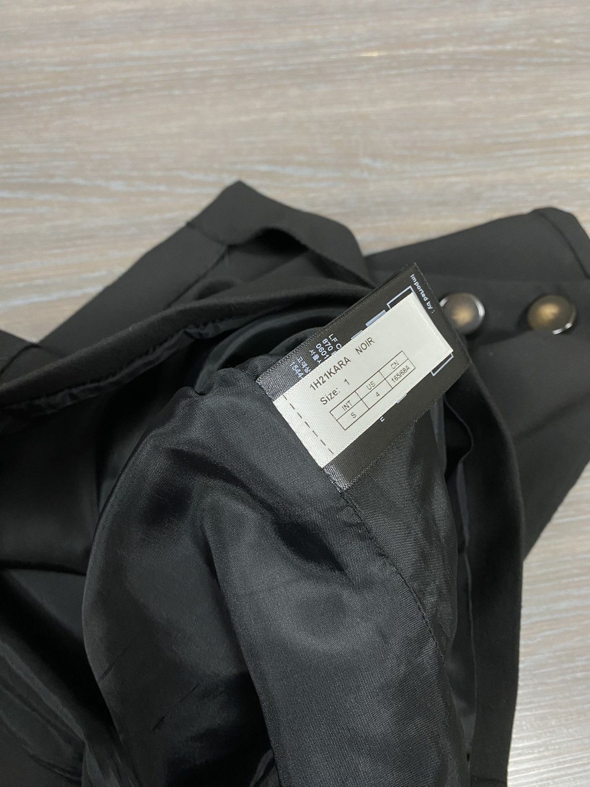 Designer × ba&sh Ba&Sh Bash button detail ss23 black designer skirt skirt Size S / US 4 / IT 40 - 12 Thumbnail