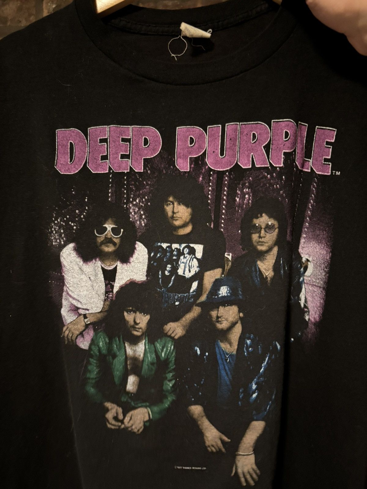 Band Tees DEEP PURPLE THE HOUSE OF BLUE LIGHT TOUR 1987 BAND TEE Size US L / EU 52-54 / 3 - 6 Thumbnail